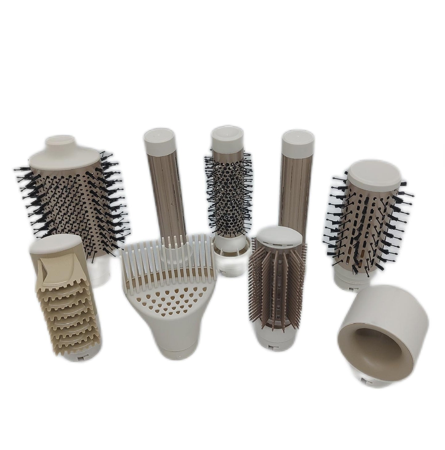 Cecotec Heissluftbuerste Haarpflege Bamba CeramicCare 9 Aufsa