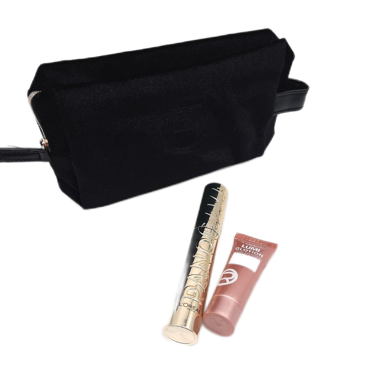 LOréal Paris Kosmetiktasche Geschenkset Beauty Weihnachten Schwarz Mascara Panorama
