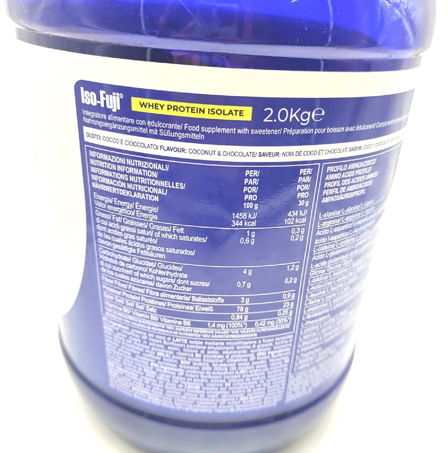 Yamamoto Nutrition Molkenprotein Nahrungsergänzung Iso Fuji Volactive Muskelaufbau Whe