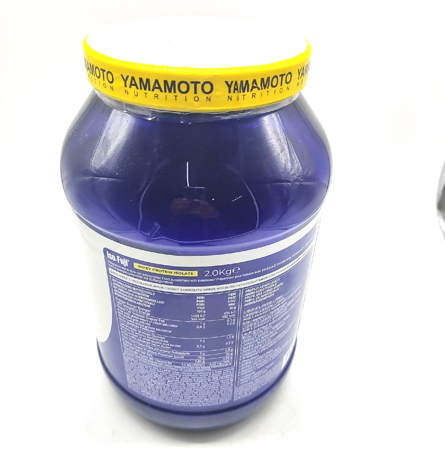 Yamamoto Nutrition Molkenprotein Nahrungsergänzung Iso Fuji Volactive Muskelaufbau Whe