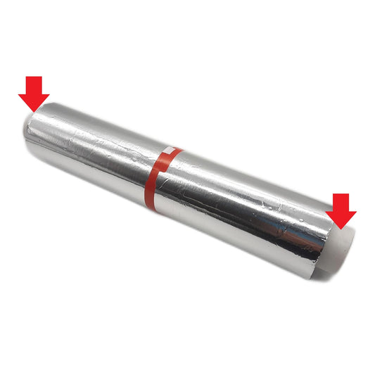 Cuki Aluminium 150 Meter mit doppelter Kraft Cutter Taschen Haus - Unvollständig