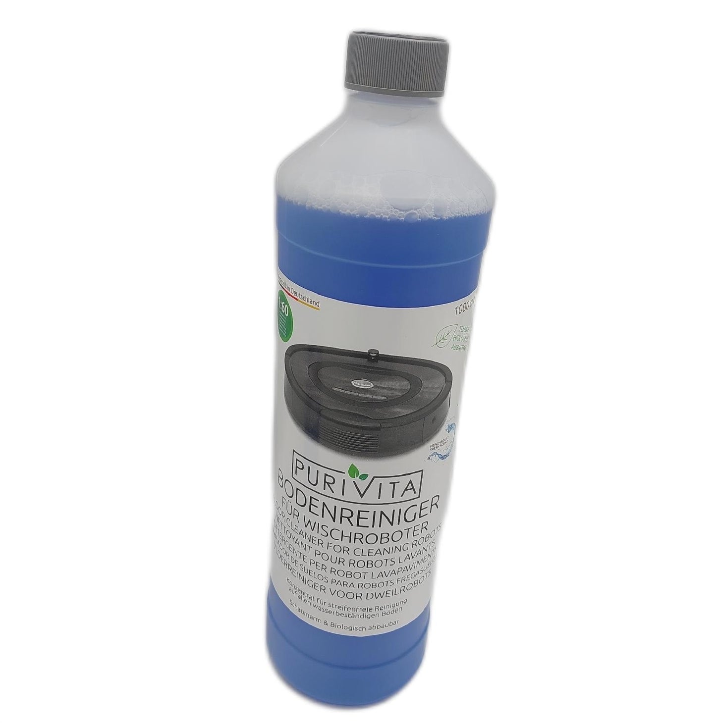 PURIVITA Bodenreiniger Wischroboter 2000ml streifenfrei 2 Fl