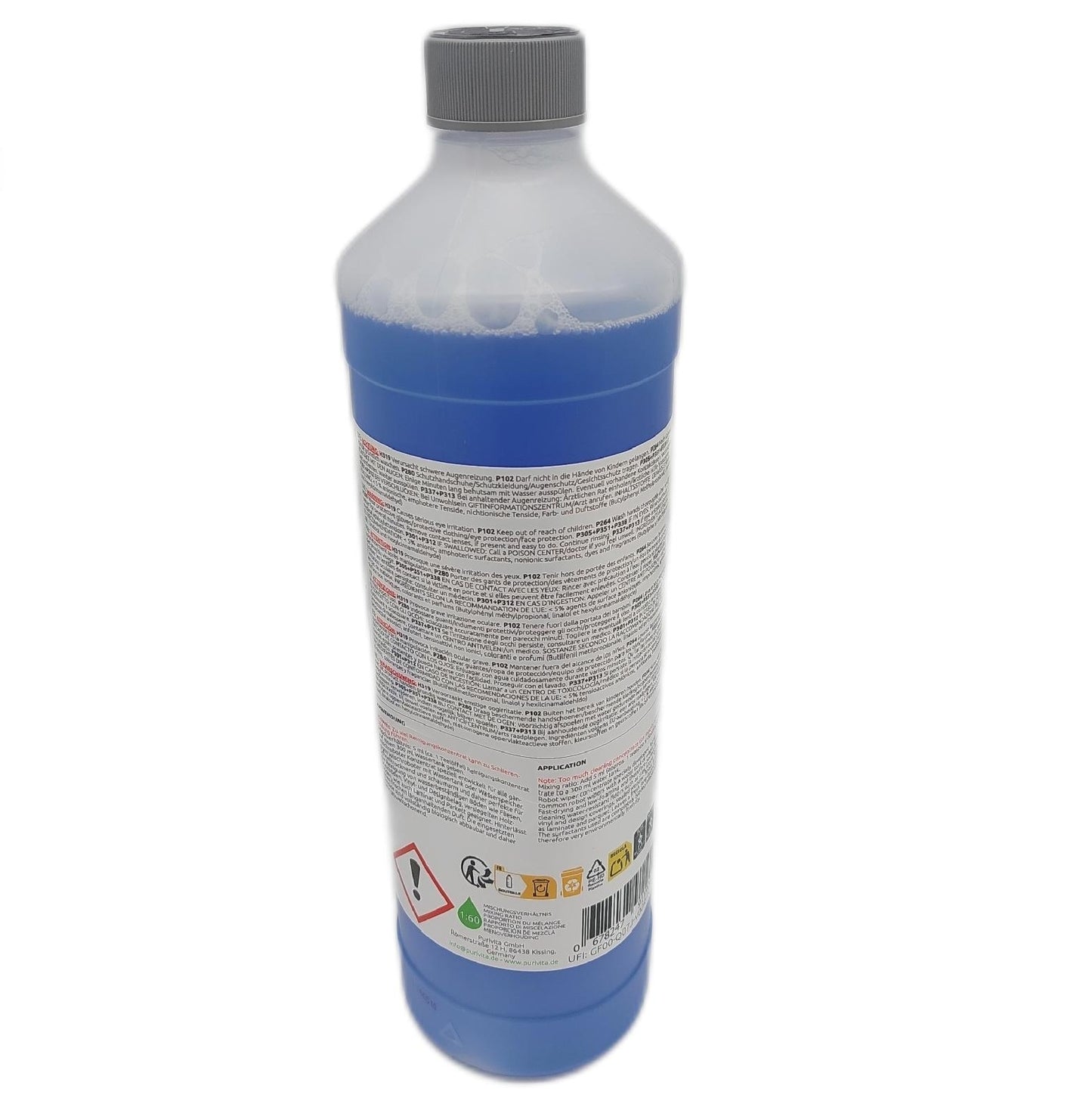 PURIVITA Bodenreiniger Wischroboter 2000ml streifenfrei 2 Fl