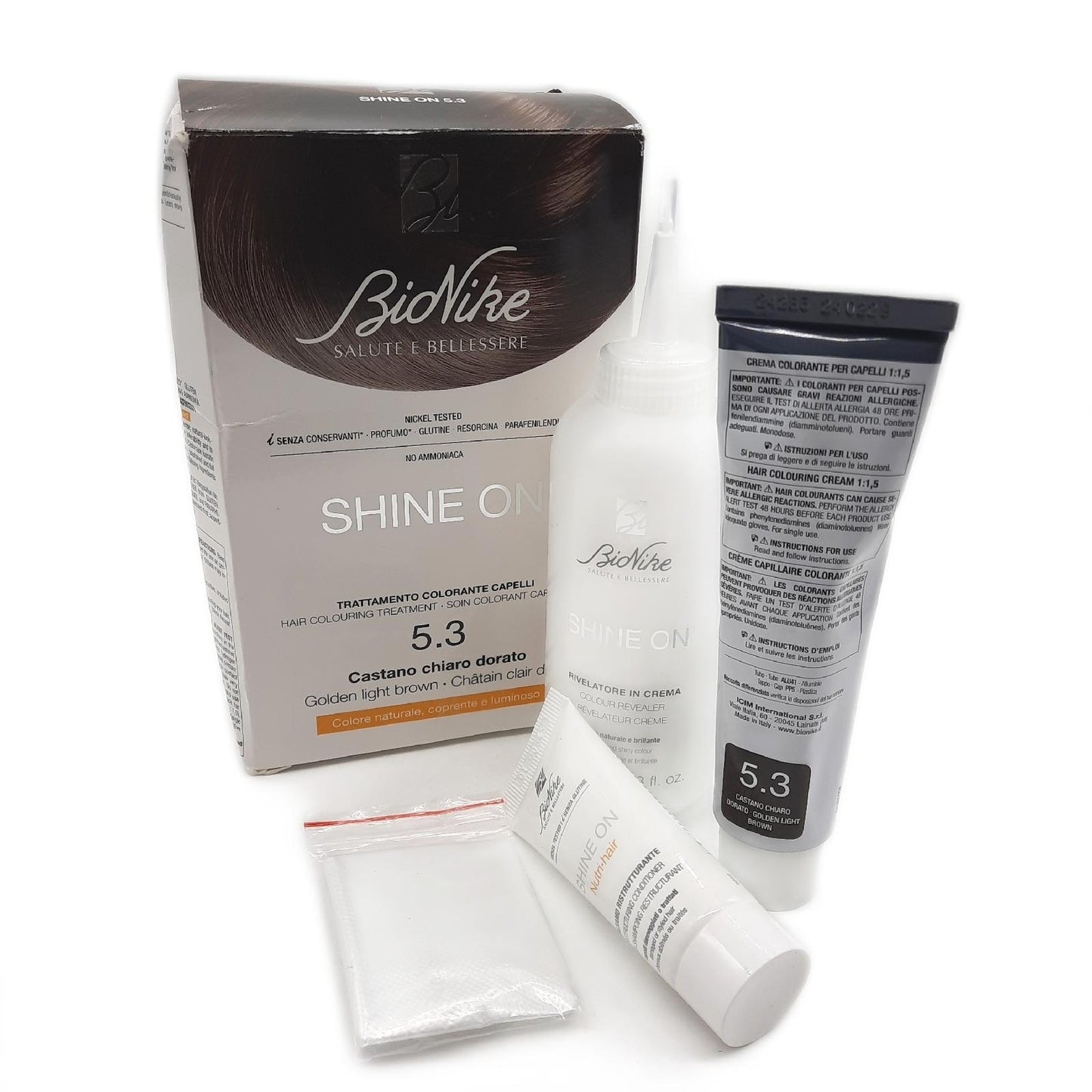 Bionike Haarfarben Haarpflege Shine On Set empfindliche Kopfhaut sanft pflegend