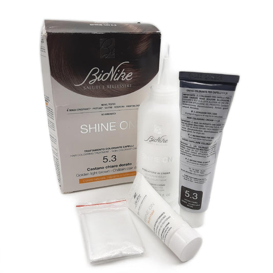 Bionike Haarfarben Haarpflege Shine On Set empfindliche Kopfhaut sanft pflegend