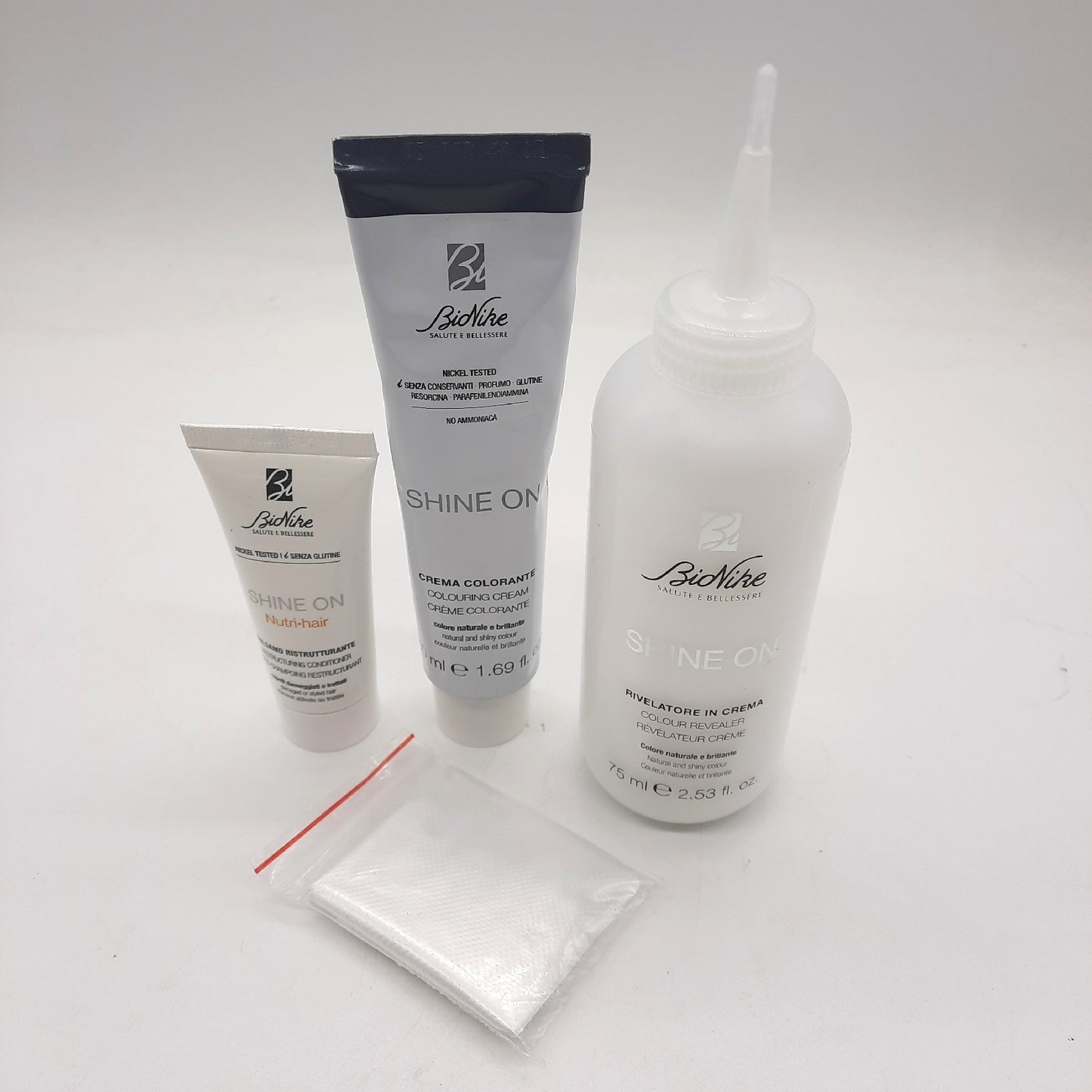Bionike Haarfarben Haarpflege Shine On Set empfindliche Kopfhaut sanft pflegend