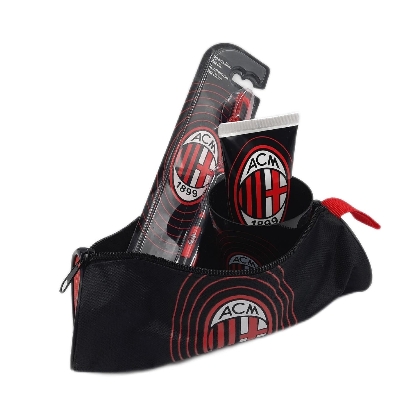 AC Milan Geschenkset Körperpflege Bad Dusche Set Hygienisch Frisch Pflege