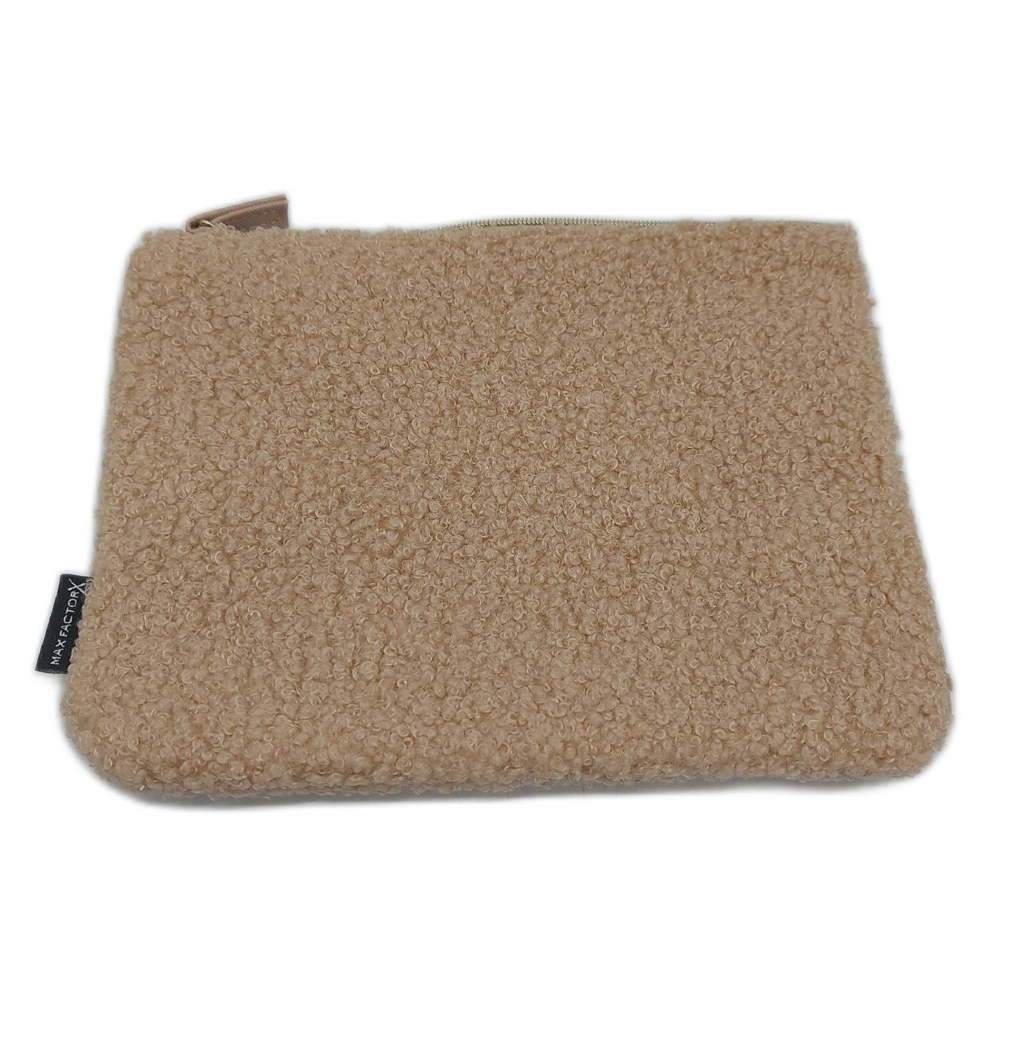 Max Factor Clutch Damen Geschenkbox Teddy Chic weicher Stoff modisch elegant weich