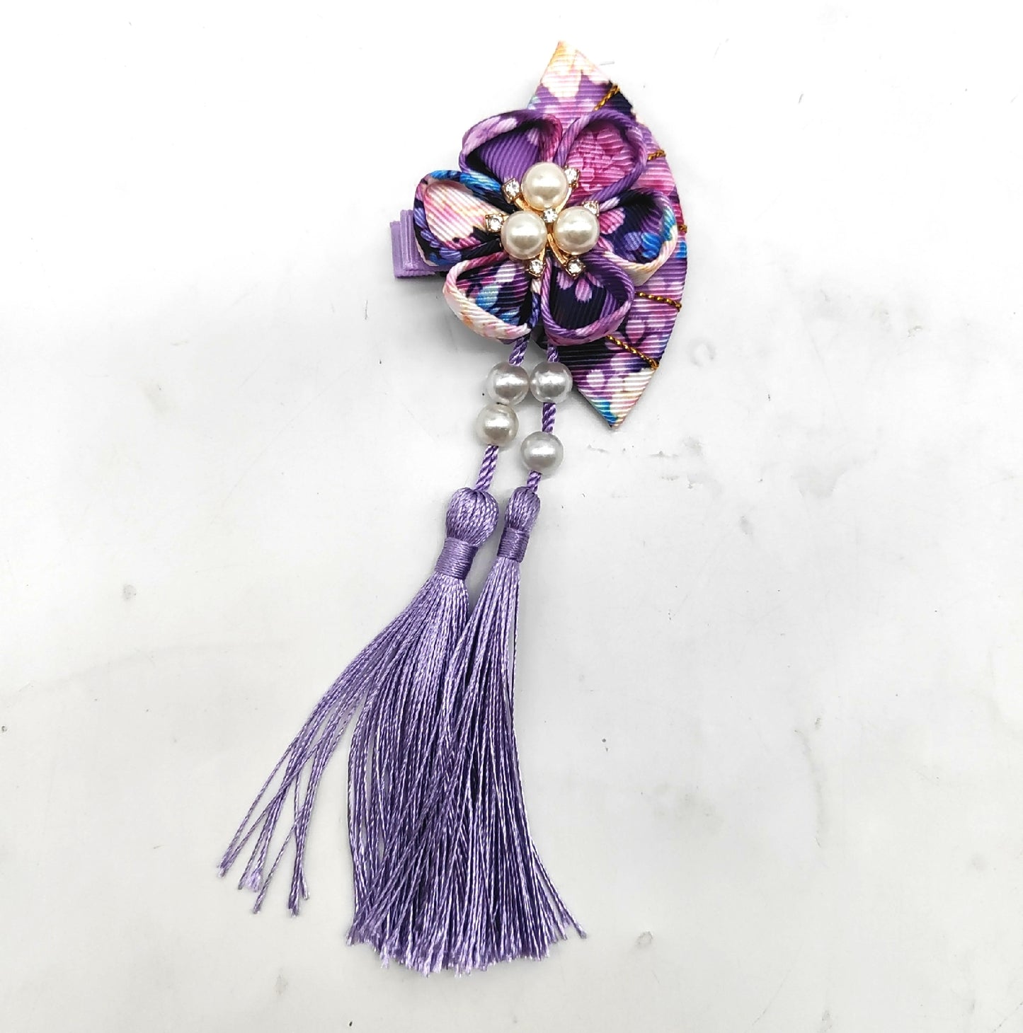 Beaupretty Haarnadel Haaraccessoires Kimono Japanischer Fächer Quaste für Fris