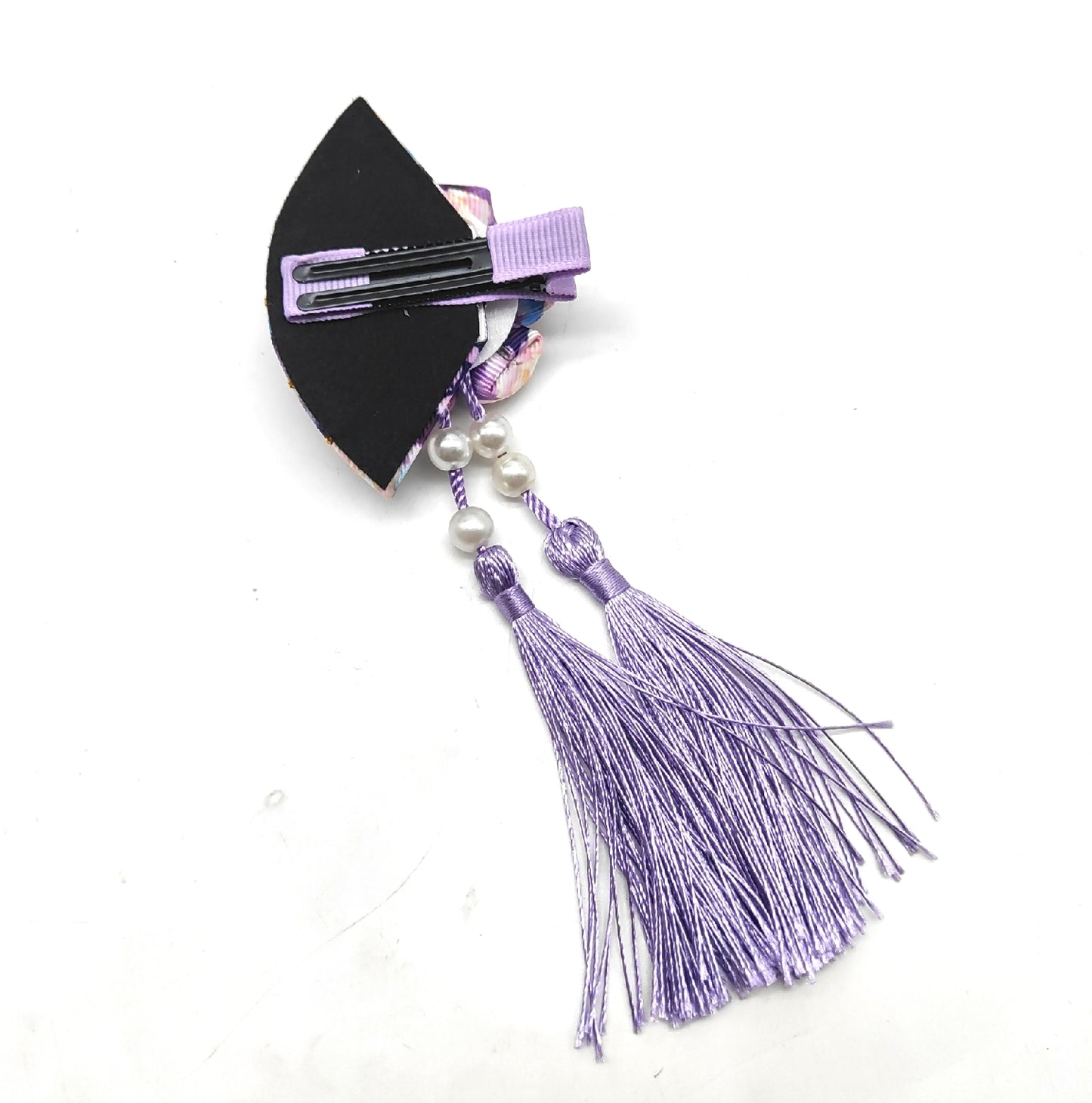 Beaupretty Haarnadel Haaraccessoires Kimono Japanischer Fächer Quaste für Fris