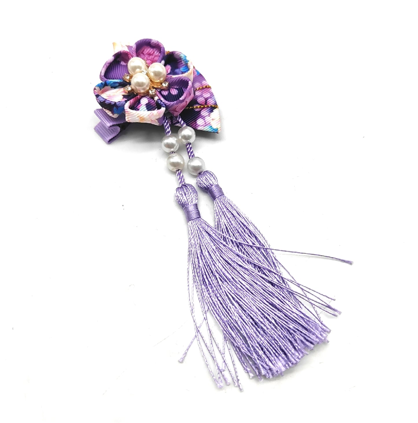 Beaupretty Haarnadel Haaraccessoires Kimono Japanischer Fächer Quaste für Fris