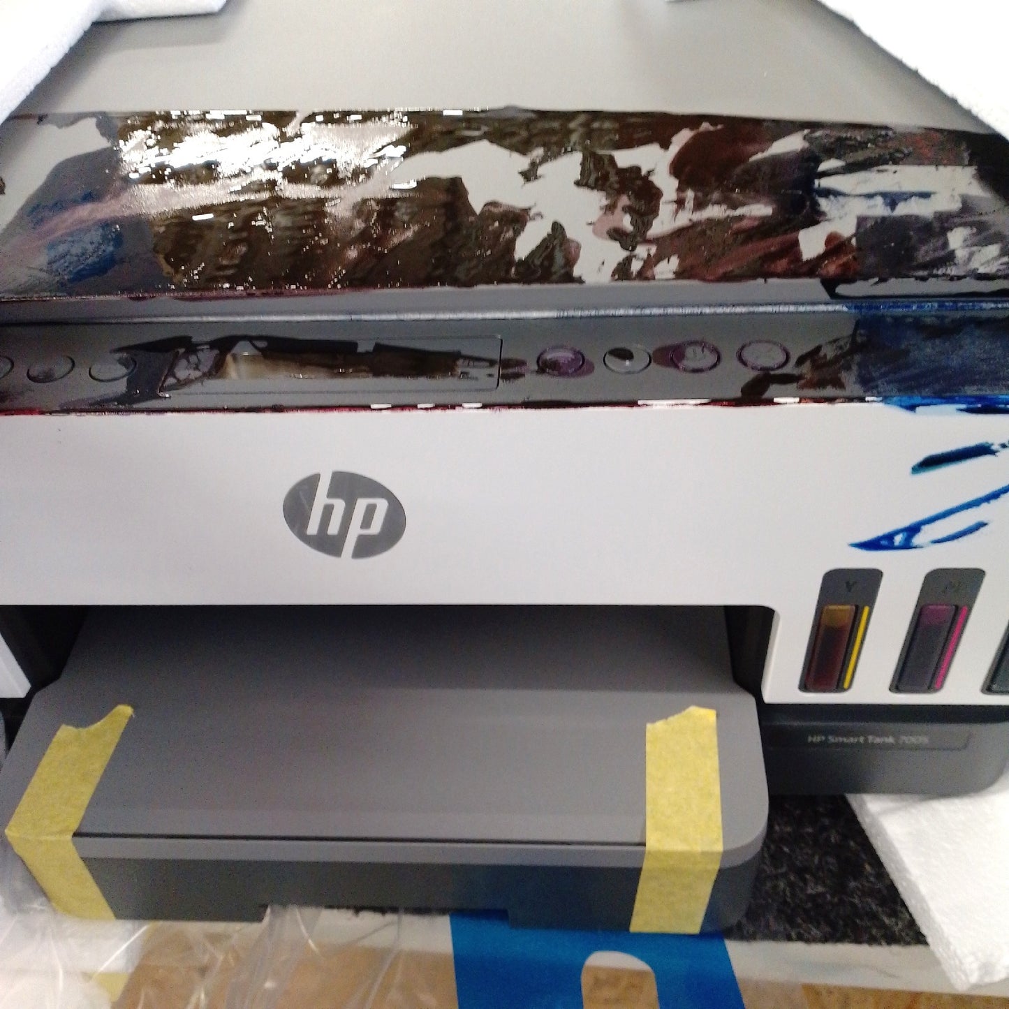 Hp Smart Tank 7005 3-In-1 Multifunktionsdrucker, 20 -- (Wlan; Duplex-D - Defekt