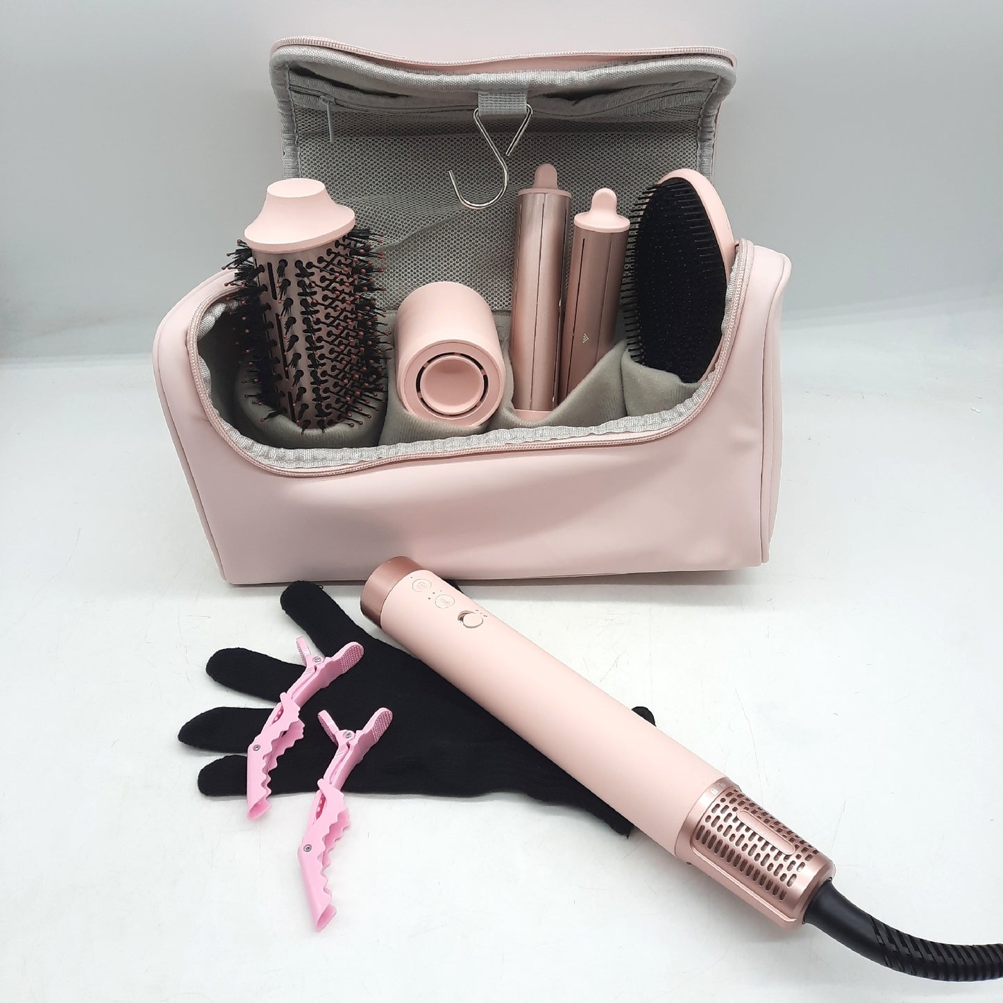 MESCOMB 5 in 1 Airstyler Professioneller Hairstyler Set Ionen Föhn Lockenstab