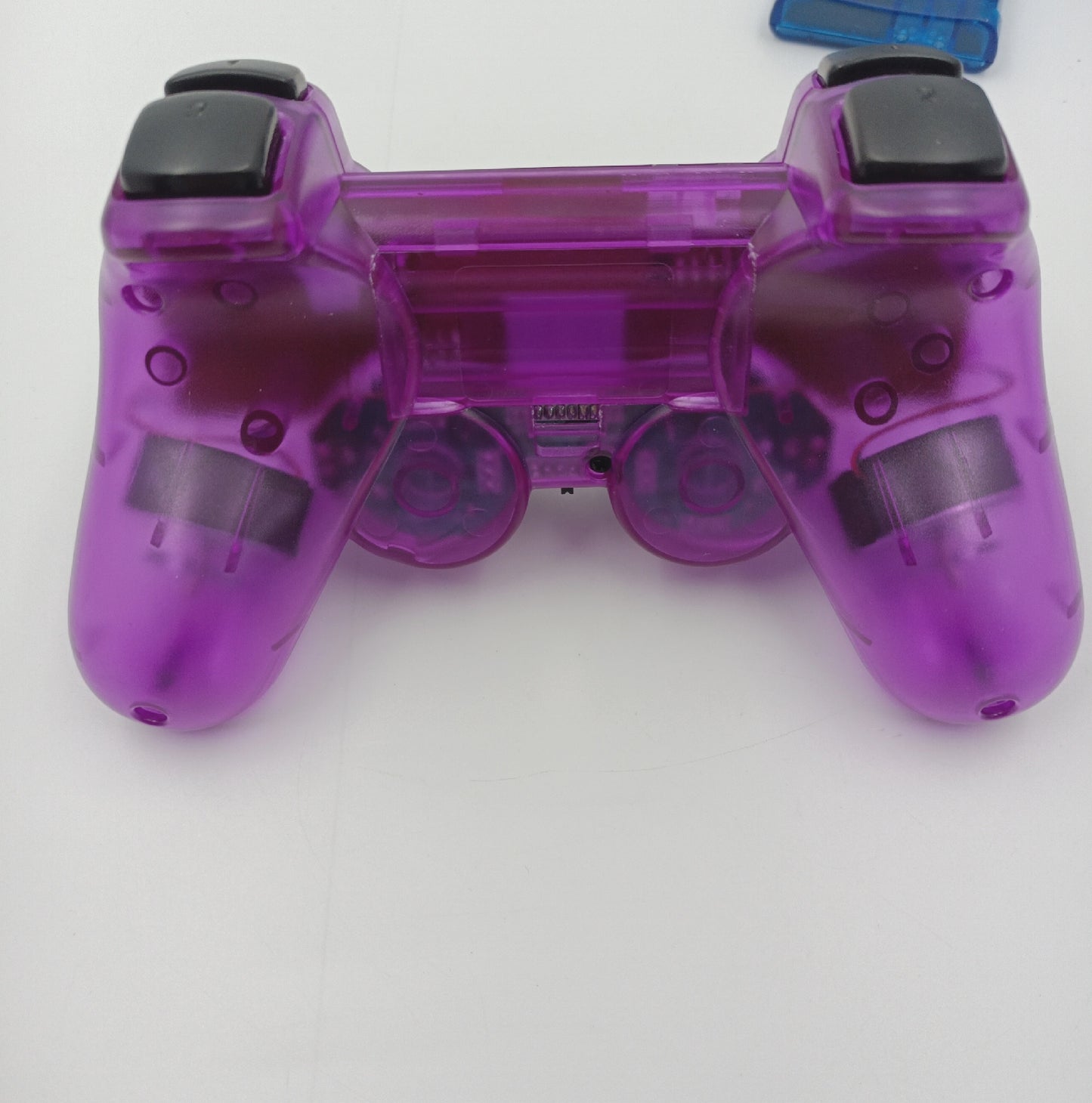 AUFGLO Wireless Controller Gaming Zubehör Classic für PS2 DS2 PC Retro Design Lila Blau