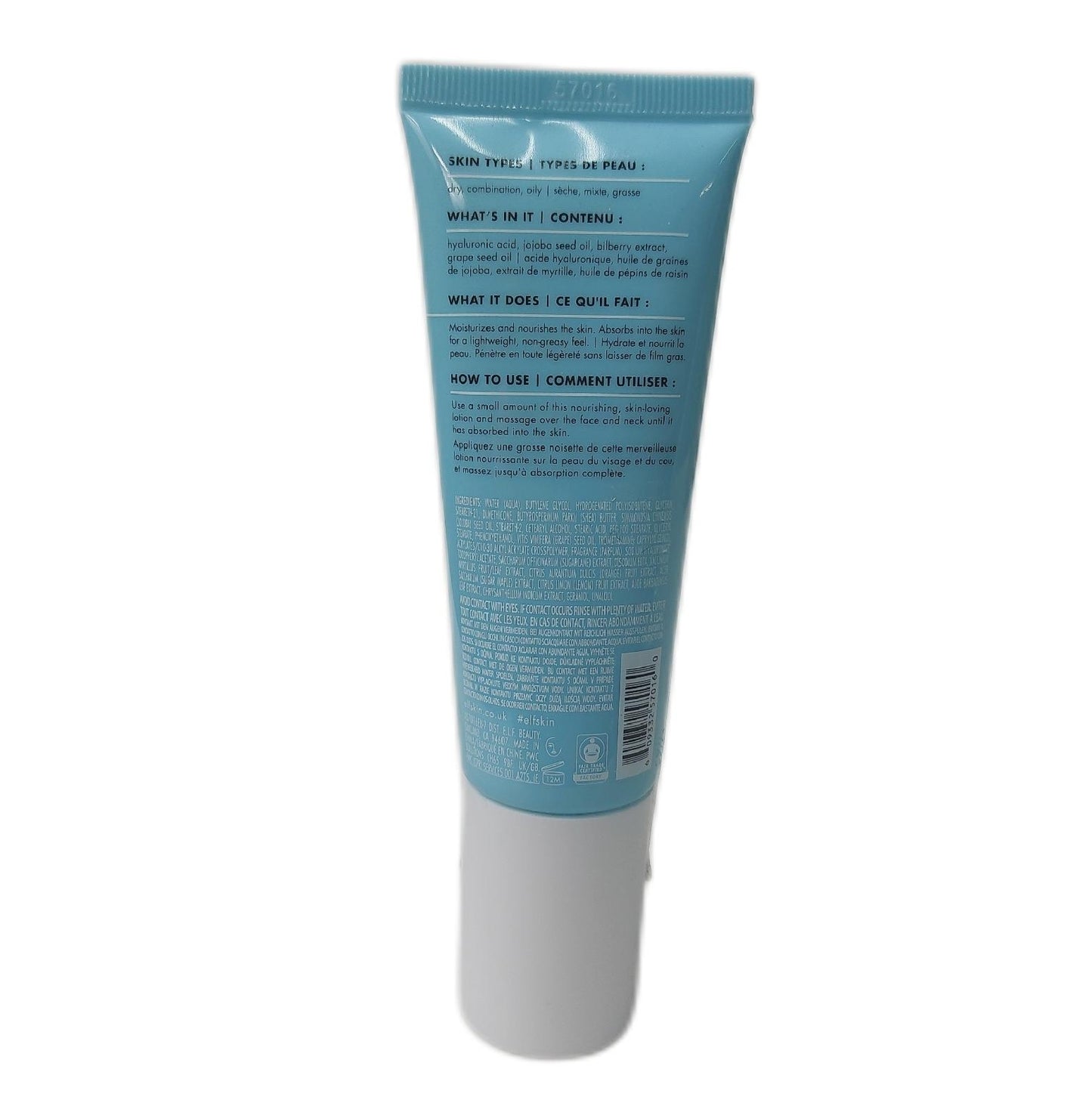 elf Gesichtscreme Gesichtspflege Daily Hydration Moisturizer Aloe Öl Feuchtigkeit