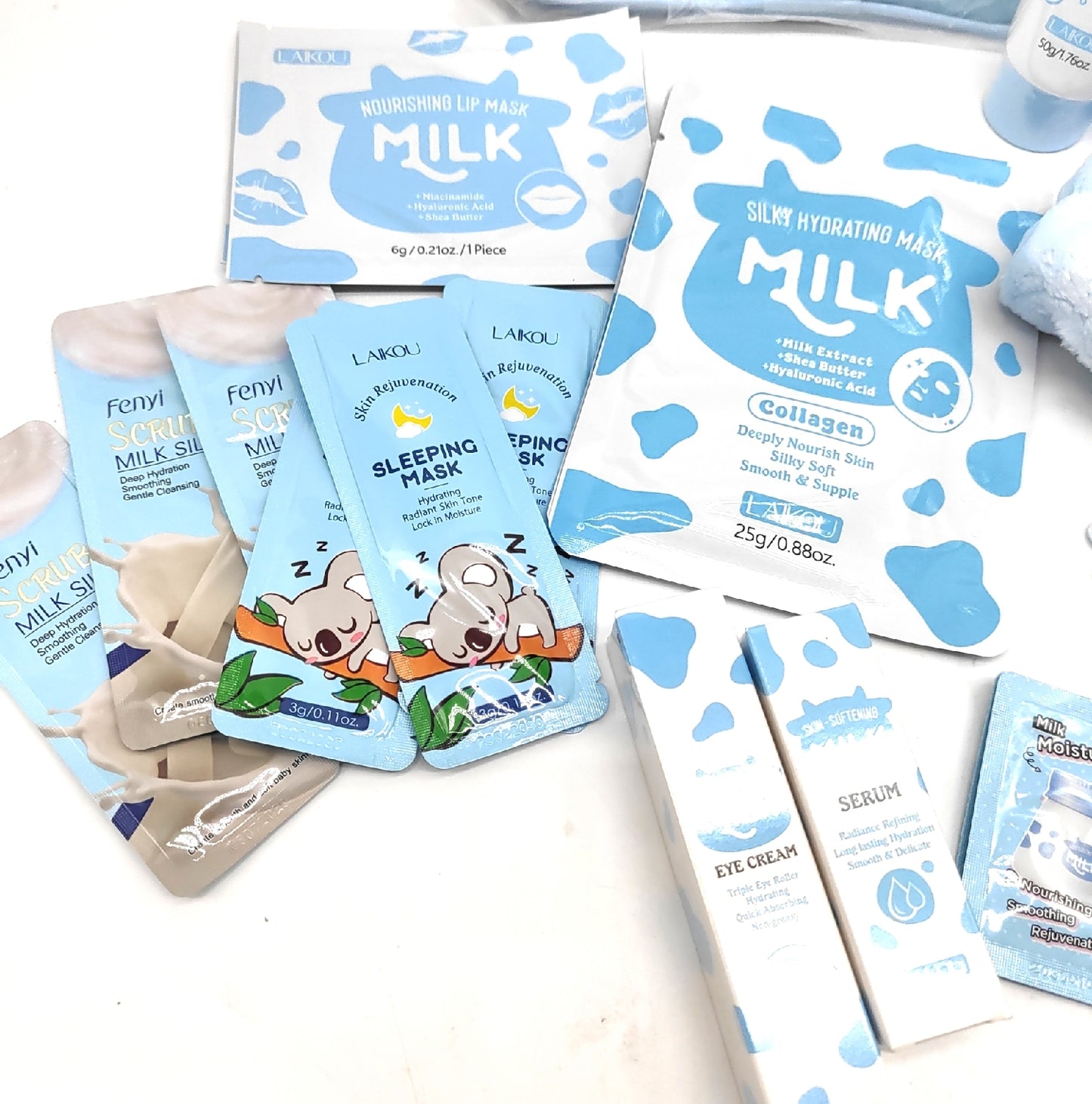 Hautpflege Set Teenager Hautpflege Geschenkset Milchgeschmack Pflege Hautpflege Set für Mädchen