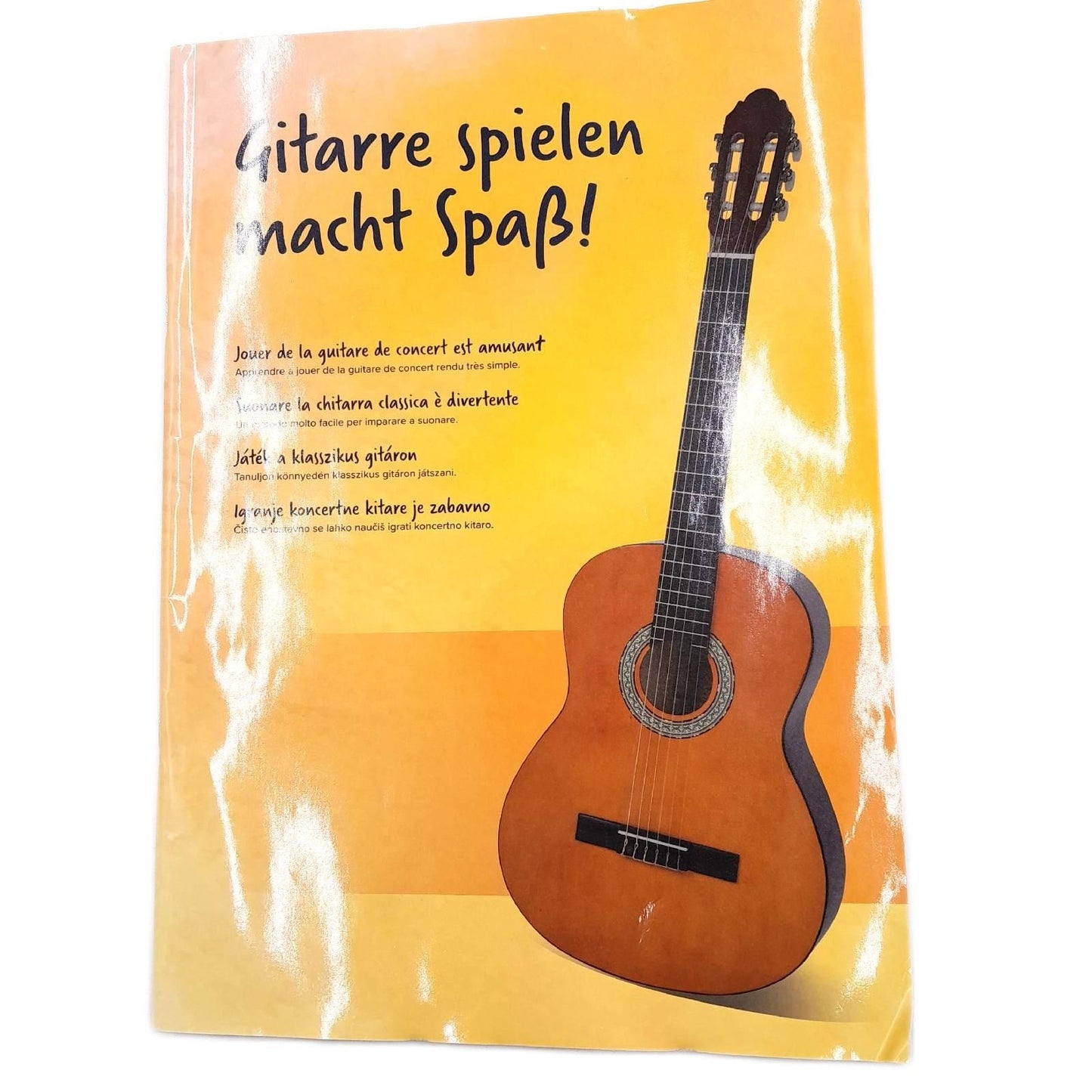Juan Miguel Navarrez klassische Gitarre Musikinstrument Starter Set 44 Honig Tasche Anfänger