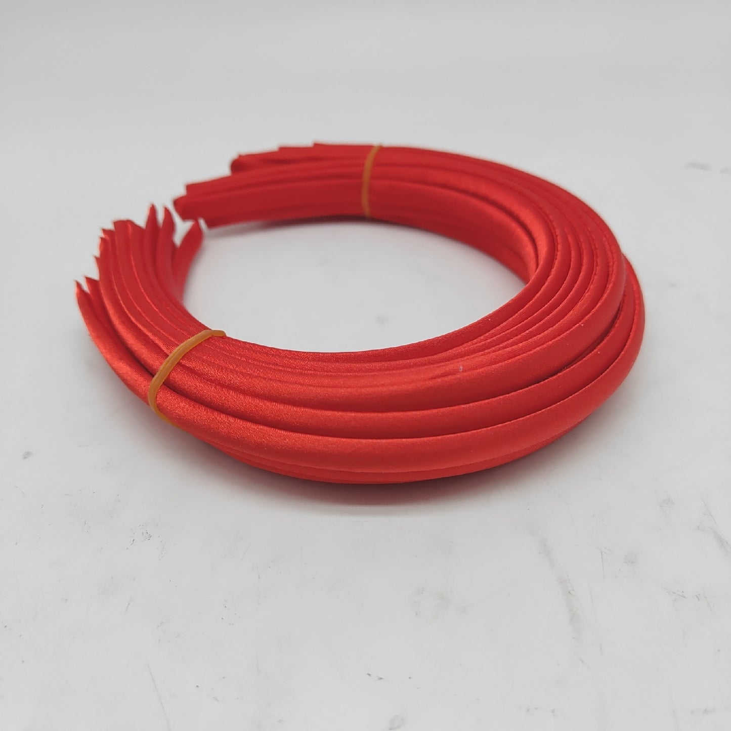 Candygirl Haarband Zubehör Mädchen 10 mm Rot DIY Mode Styling Set 20 Stück