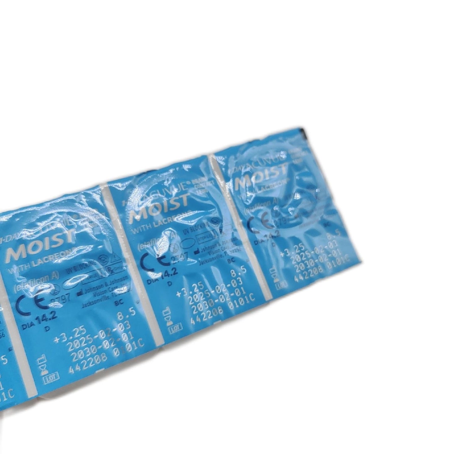 Acuvue 1 Day Acuvue Moist mit LACREON Tageskontaktlinsen