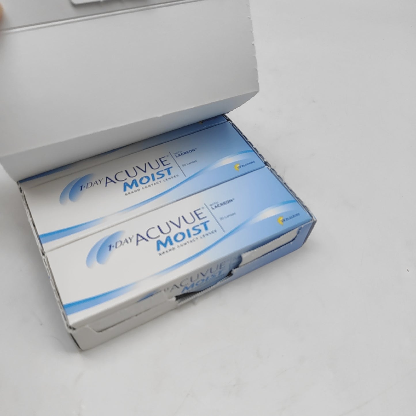Acuvue 1 Day Acuvue Moist mit LACREON Tageskontaktlinsen