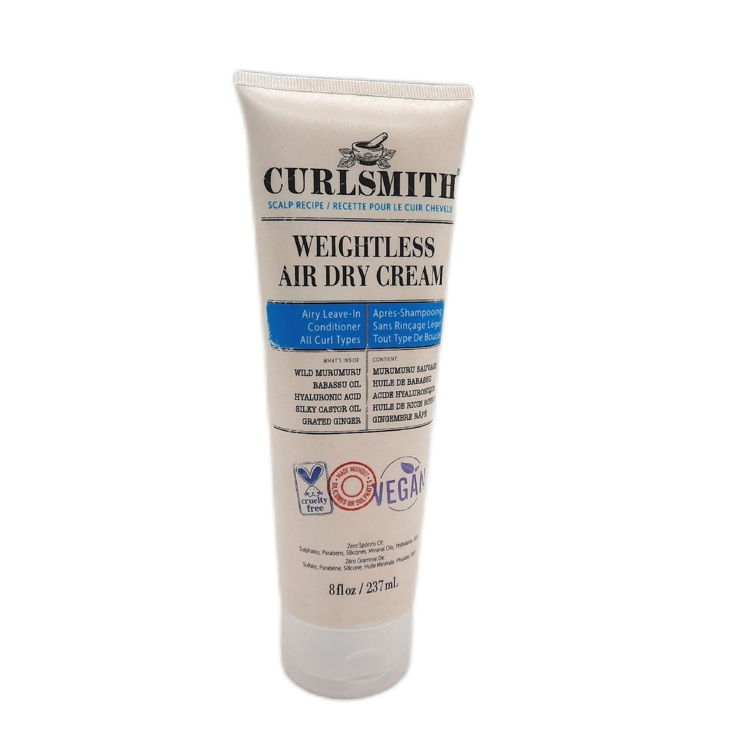 Schwerelose Air Dry Cream Haarpflege Styling Shampoo 237ml Feuchtigkeitspflege für trocken