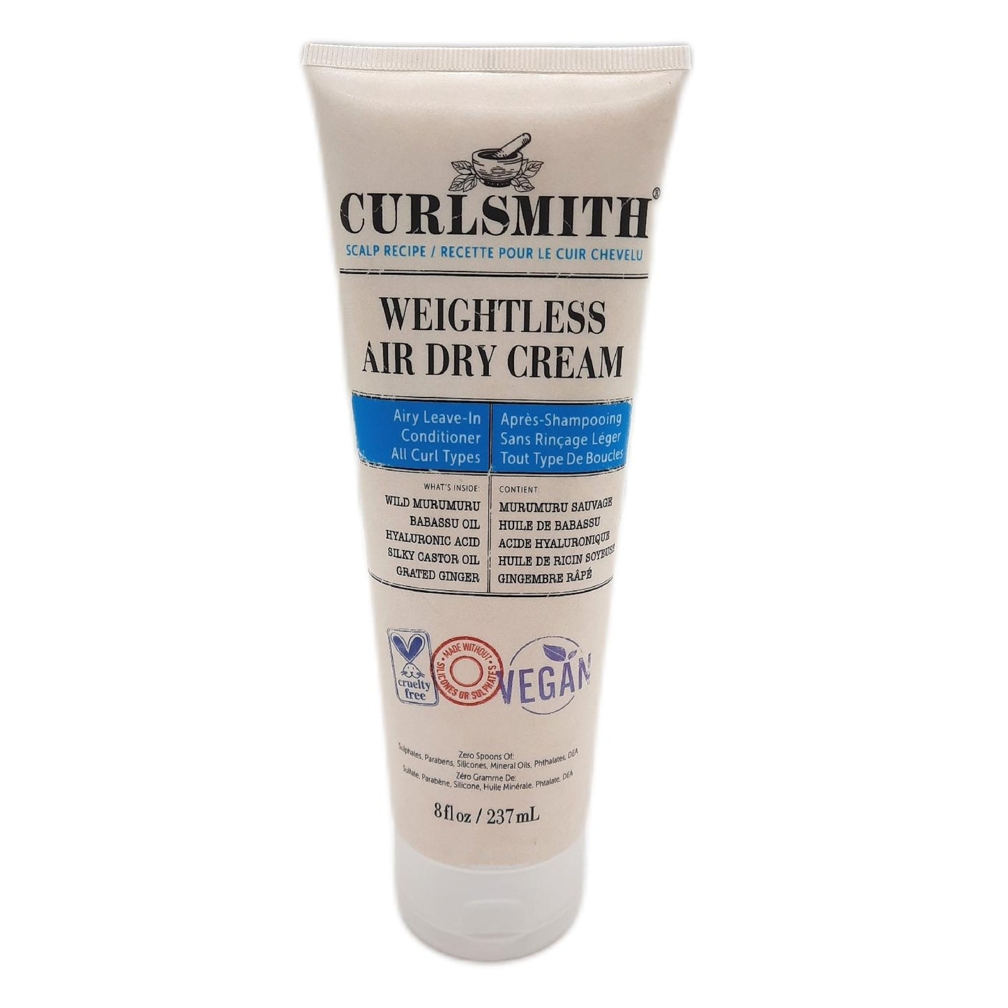 Schwerelose Air Dry Cream Haarpflege Styling Shampoo 237ml Feuchtigkeitspflege für trocken