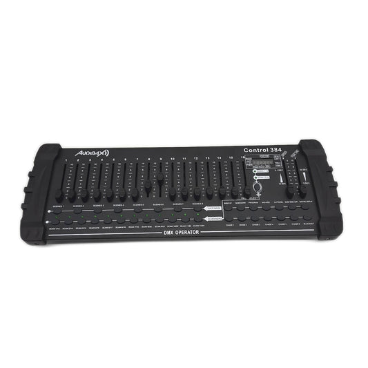 Audibax DMX Controller Lichtsteuersystem Control 384 Steuerung für 24 Schein