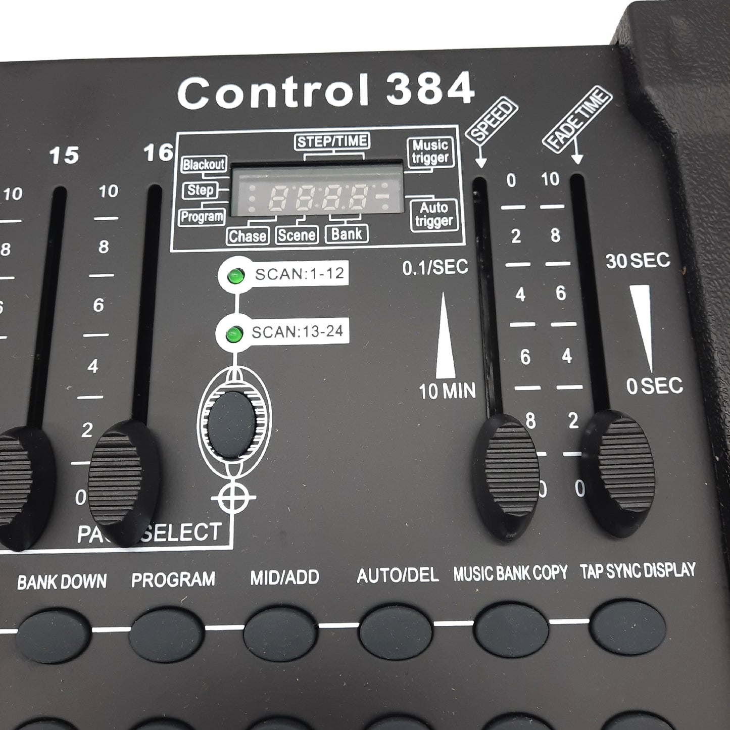 Audibax DMX Controller Lichtsteuersystem Control 384 Steuerung für 24 Schein