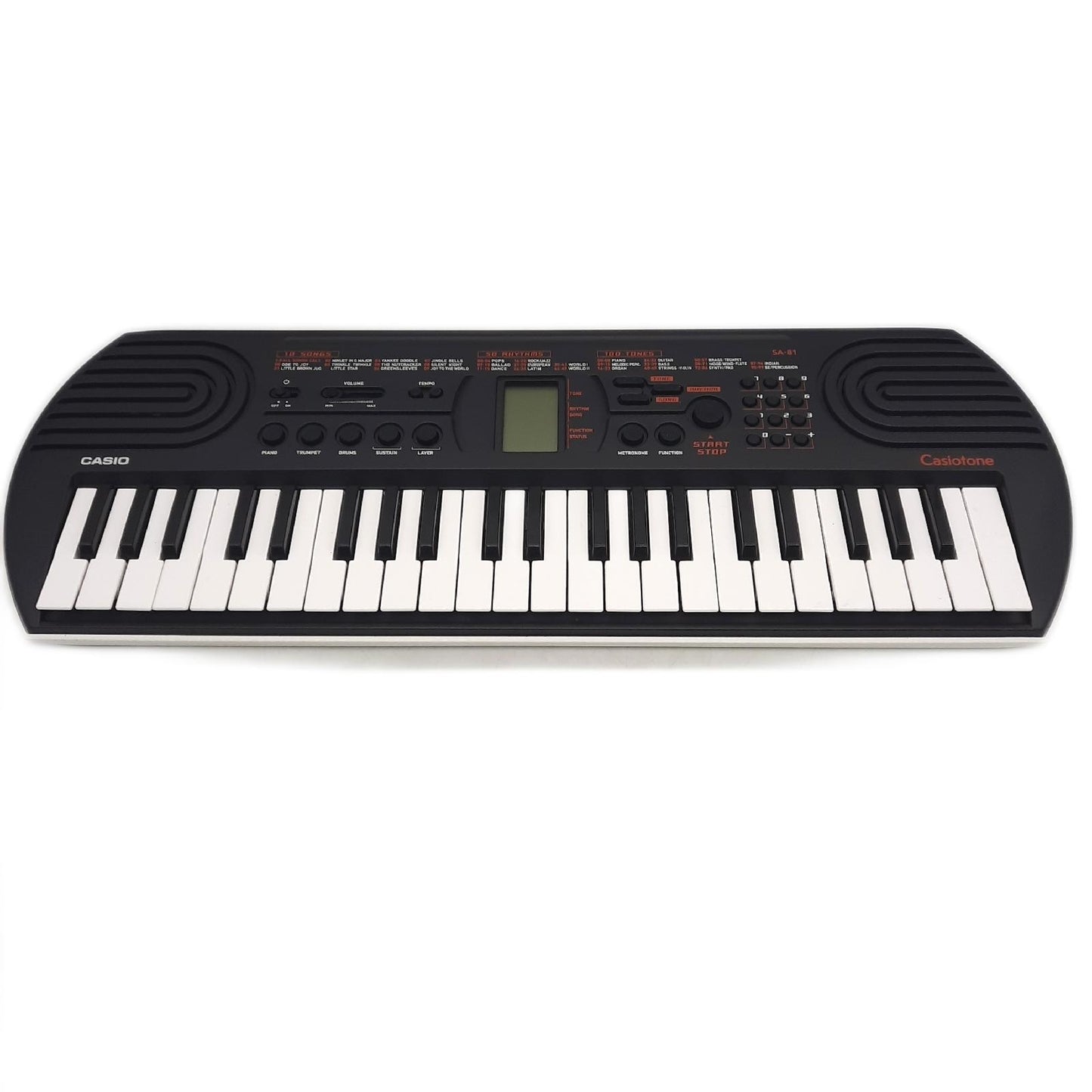 Casio Mini Keyboard Tasteninstrumente SA 81 tragbar kompakt leicht Spielspaß