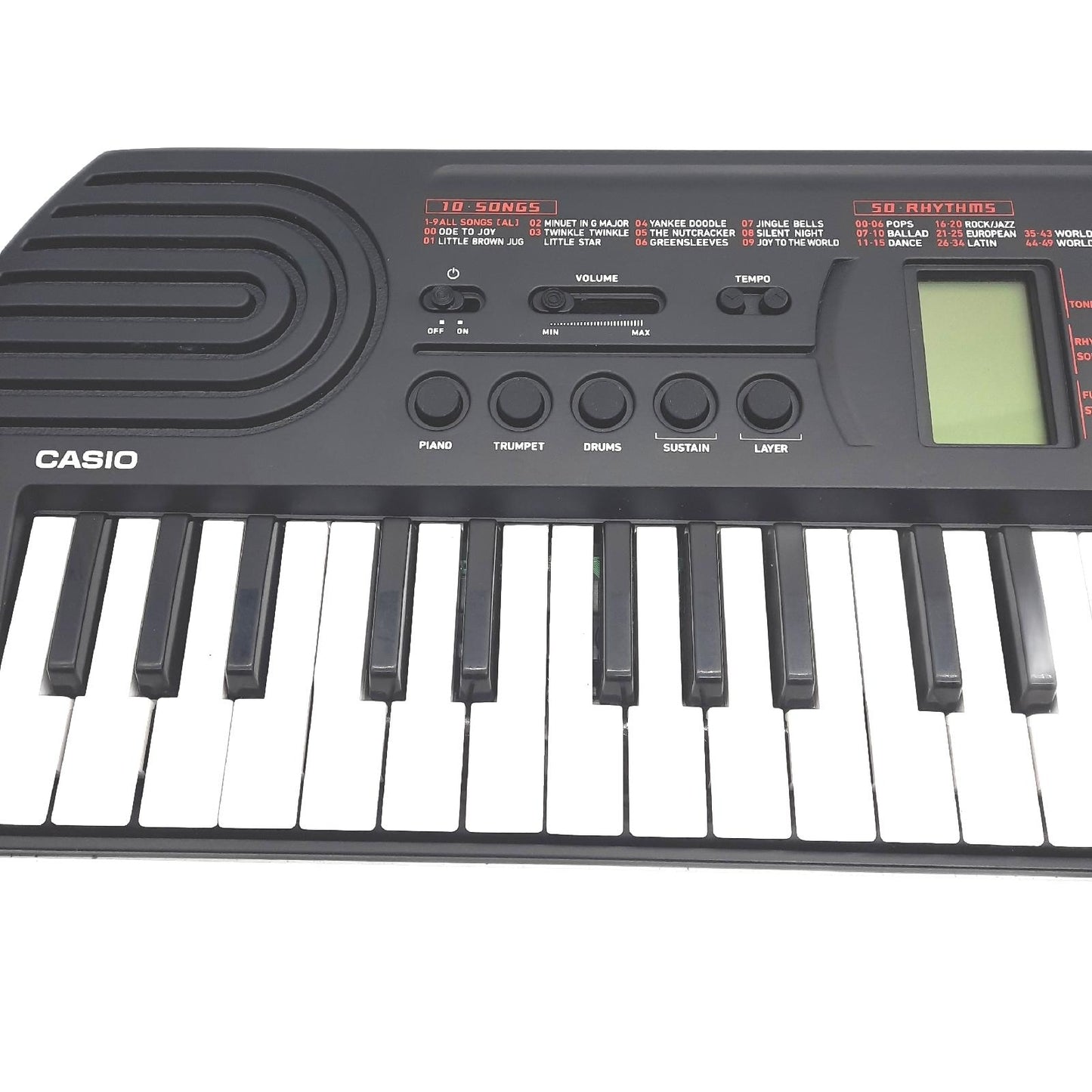 Casio Mini Keyboard Tasteninstrumente SA 81 tragbar kompakt leicht Spielspaß