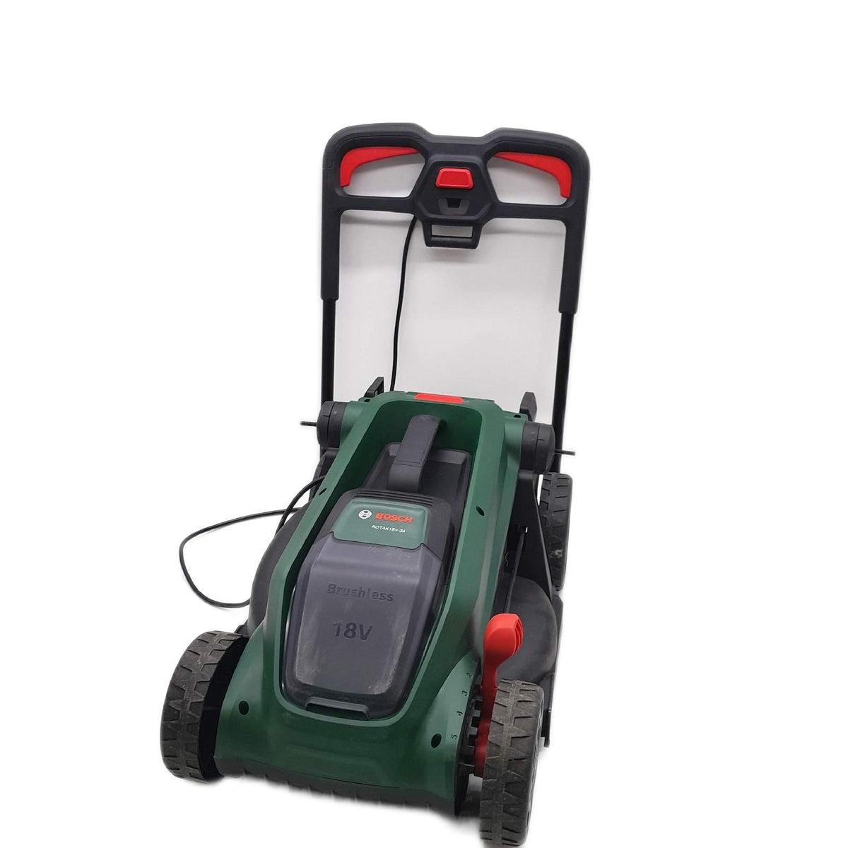 Bosch Akku Rasenmaher Rotak 18V 34 ohne Akku starke Gebrauchsspuren