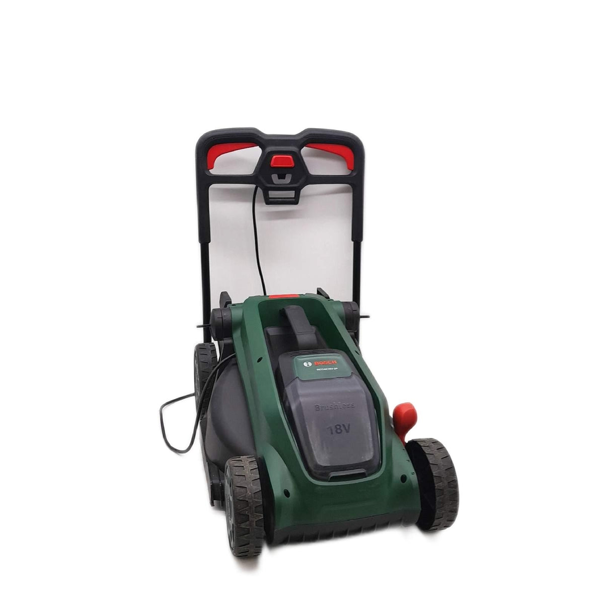 Bosch Akku Rasenmaher Rotak 18V 34 ohne Akku starke Gebrauchsspuren