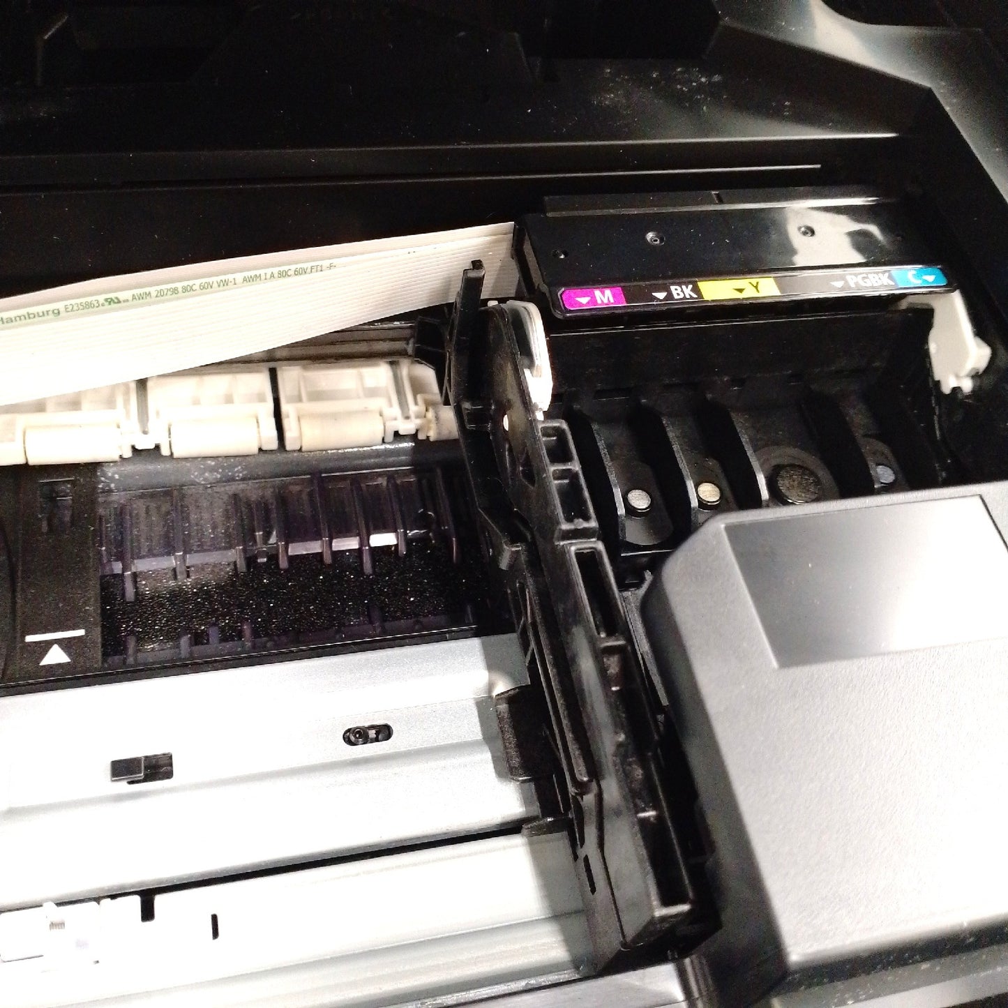 Canon PIXMA TS9550a Drucker Farbtintenstrahl gebraucht ohne Patronen Gebrauchssp