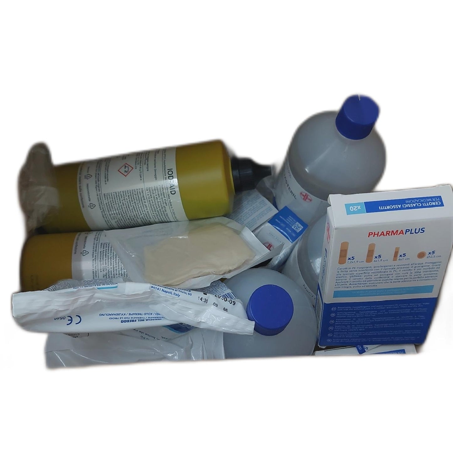 AIESI Nachfüllset Verbandmaterial Aufsatz 1 Ohne Sphygmomanometer Für