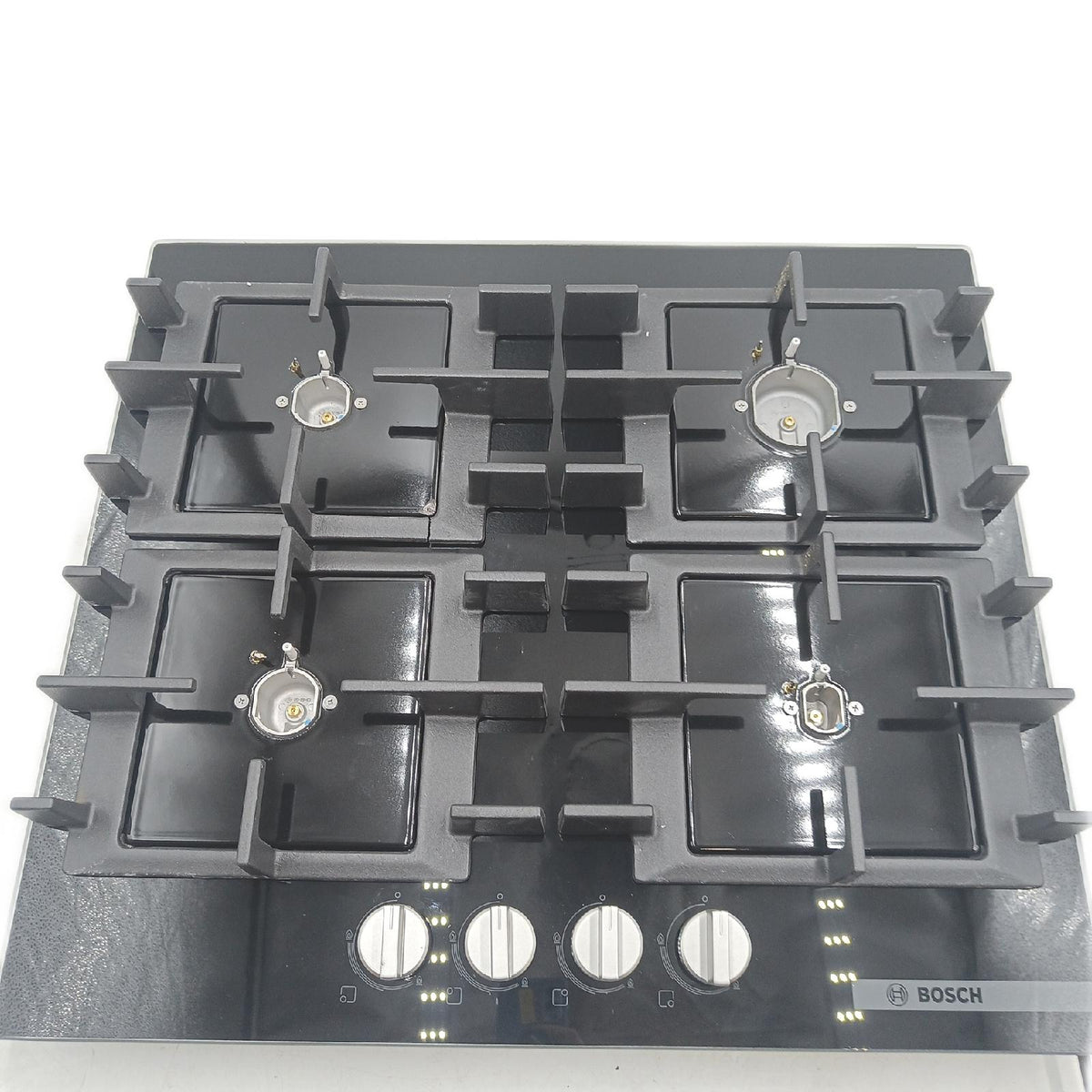 Bosch PNP6B6K40 Serie 4 Gasherd 60 cm gehärtetes Glas Schwarz Piano cottura a gas