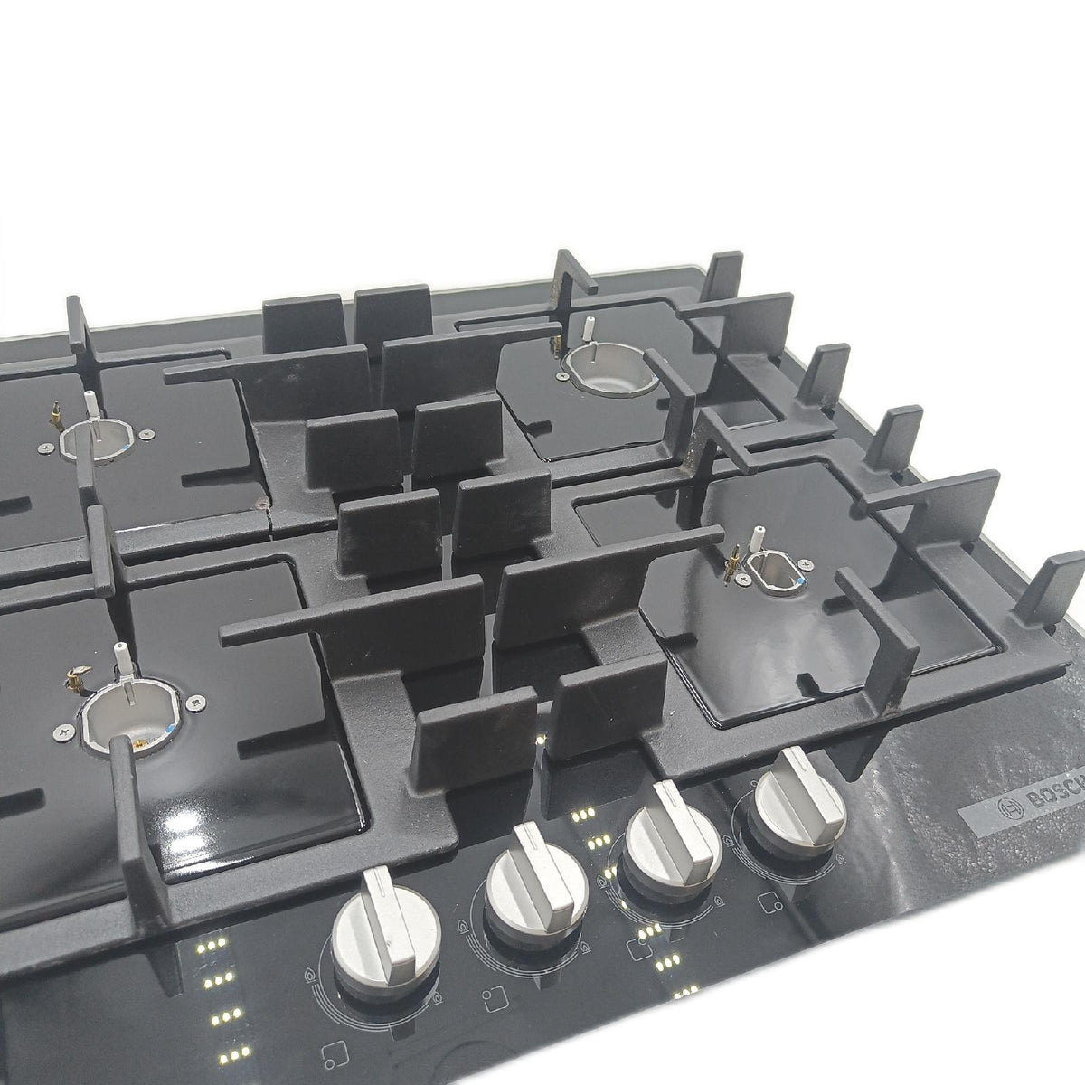 Bosch PNP6B6K40 Serie 4 Gasherd 60 cm gehärtetes Glas Schwarz Piano cottura a gas
