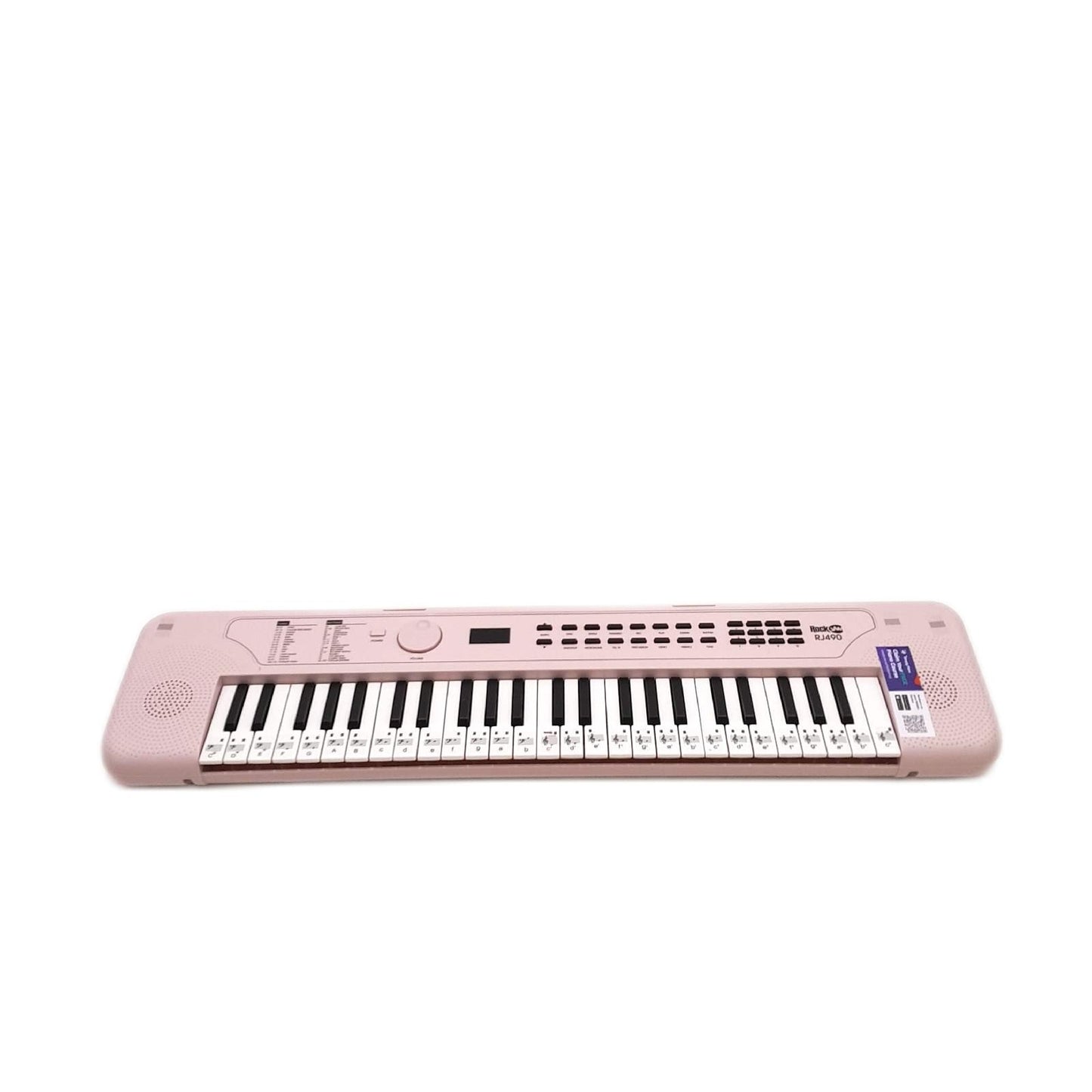 RockJam USB Klaviatur Tastatur Musikinstrument 49 Tasten Unterrichtsmaterial ideal für