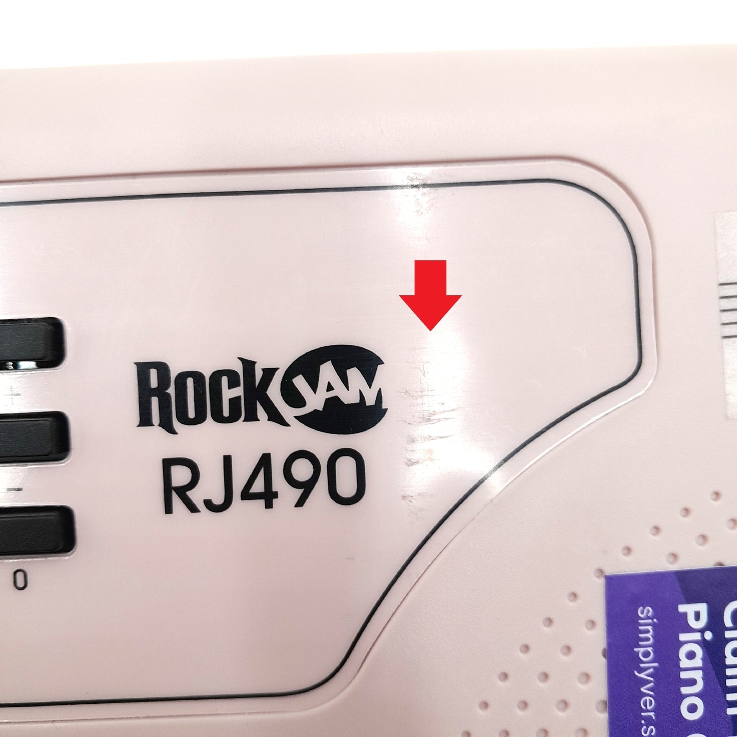 RockJam USB Klaviatur Tastatur Musikinstrument 49 Tasten Unterrichtsmaterial ideal für