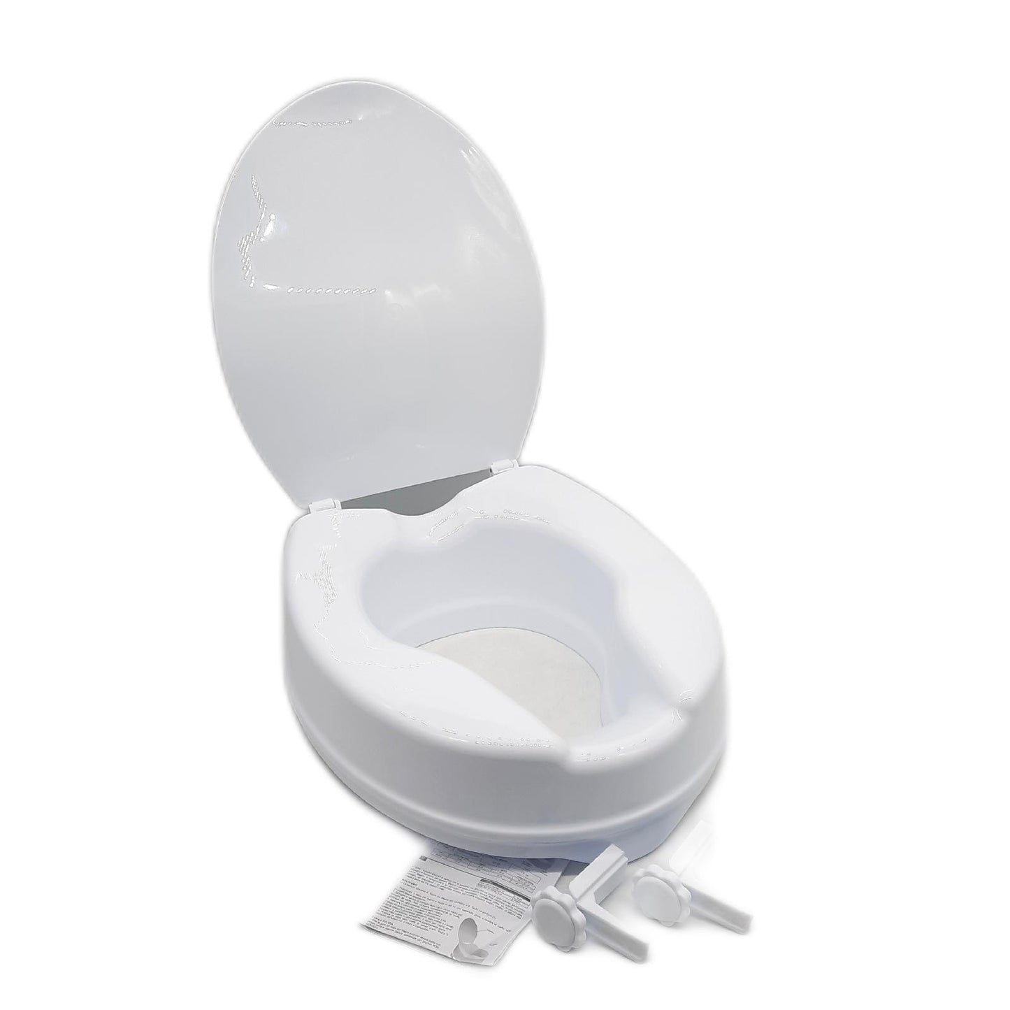 PEPE Toilettensitzerhöhung Deckel 10 cm groß Toilettenaufsatz Senioren WC Daily (27,56)