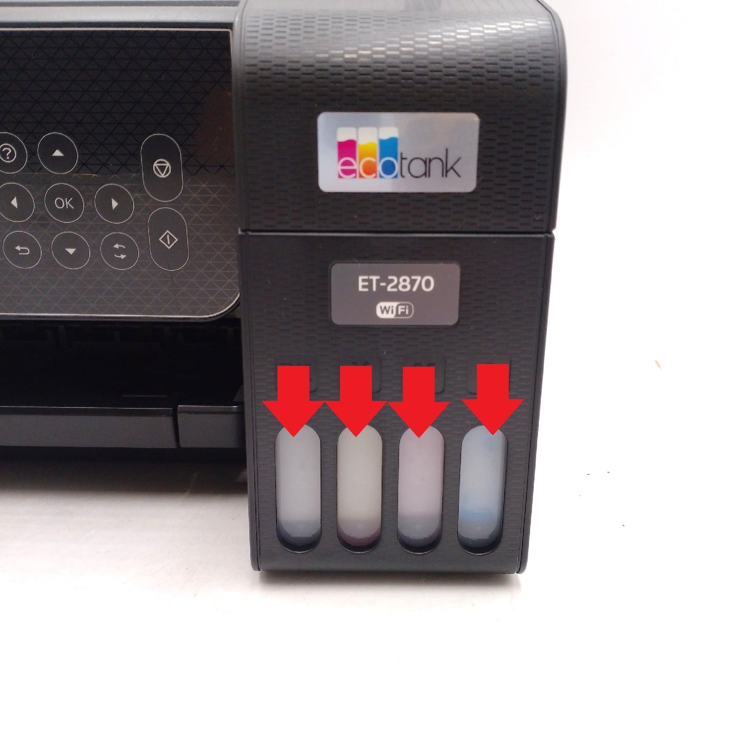 Epson EcoTank ET 2870 A4 Multifunktions Wi Fi Tintentankdrucker