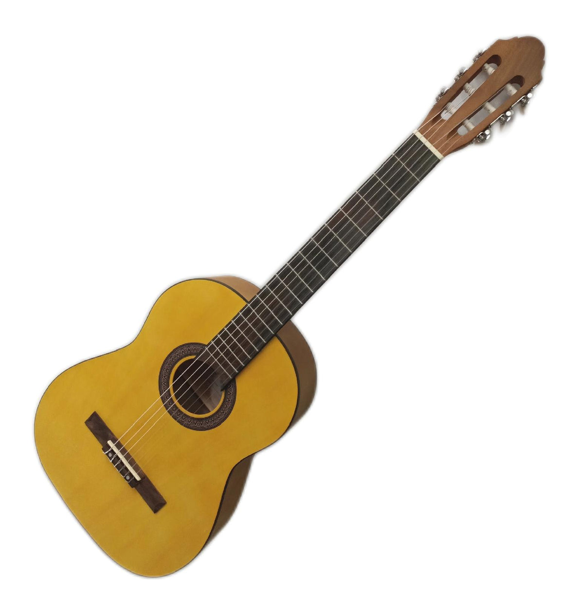 Juan Miguel Navarrez klassische Gitarre Musikinstrumente 44 Tasche Honigfarbe Ak