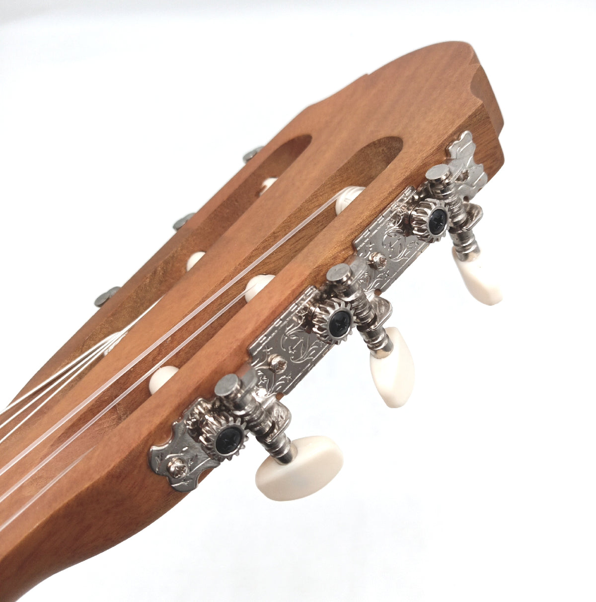 Juan Miguel Navarrez klassische Gitarre Musikinstrumente 44 Tasche Honigfarbe Ak