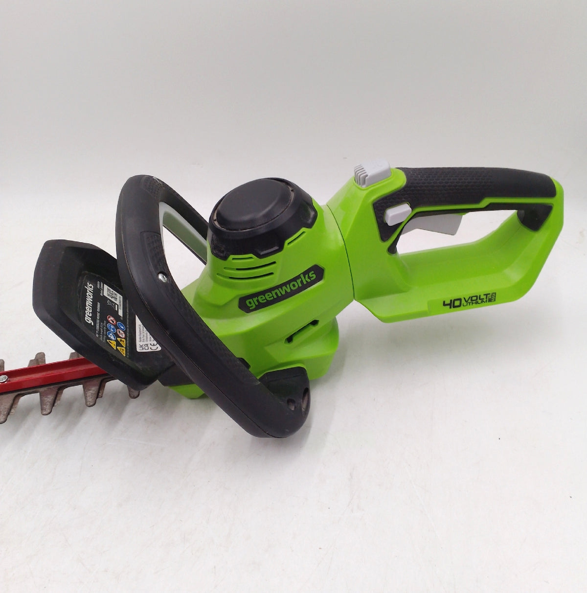 Greenworks Heckenschere Gartengeräte G40HT61 Akku Heckenschere 61 cm D