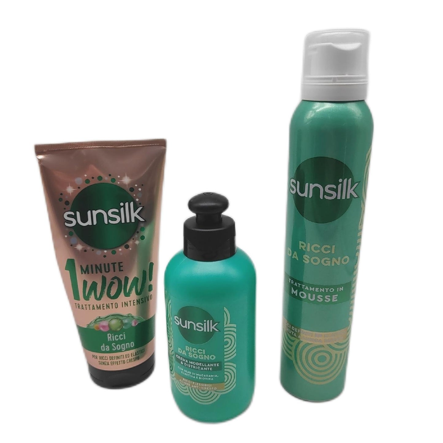 Sunsilk Haarpflege Set Haarpflege Ricci da Sogno Shampoo Maske Pflege intensiv