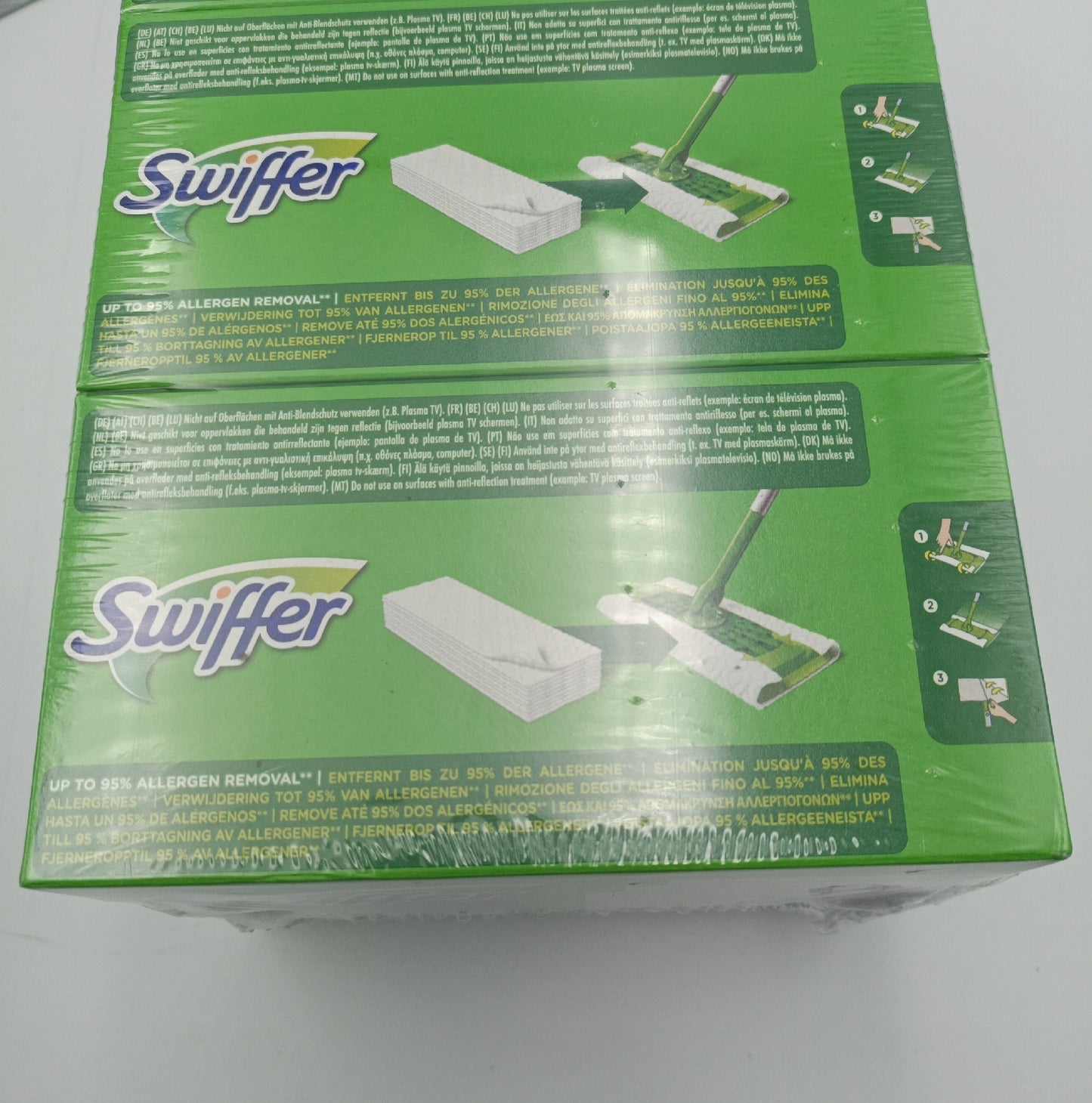 Swiffer Staubtücher Mikrofasertücher Reinigung Haushalt Dry Refills Staub und Schmut