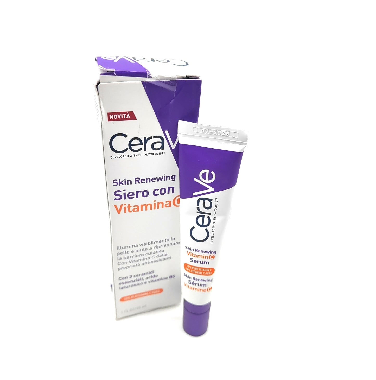 CeraVe Serum Gesicht Hautpflege Vitamin C 10 Prozent Ceramide Feuchtigkeitspflege</s