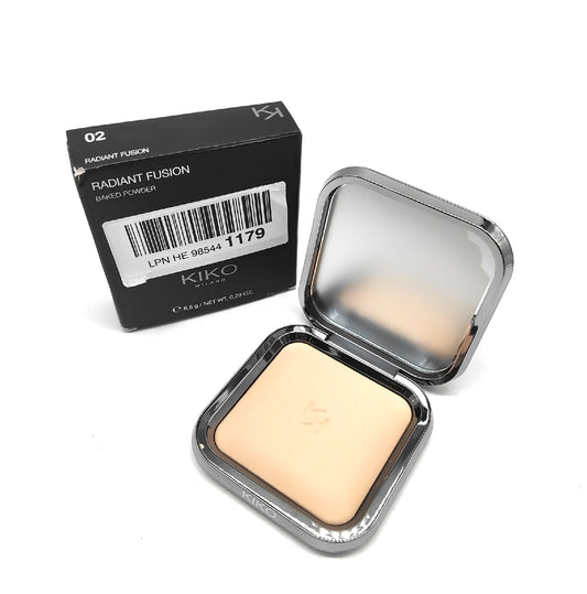 KIKO Milano Puder Gesicht Make up Radiant Fusion Baked Powder 02 Strahlend natürlich