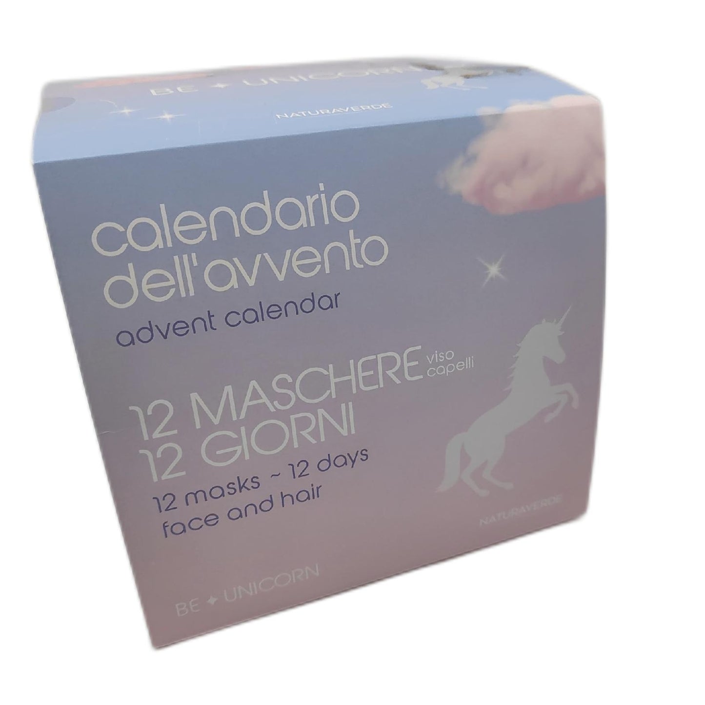 Naturaverde Geschenkset Kalender Geschenk Be a Unicorn 2024 Einzigartig Magisch