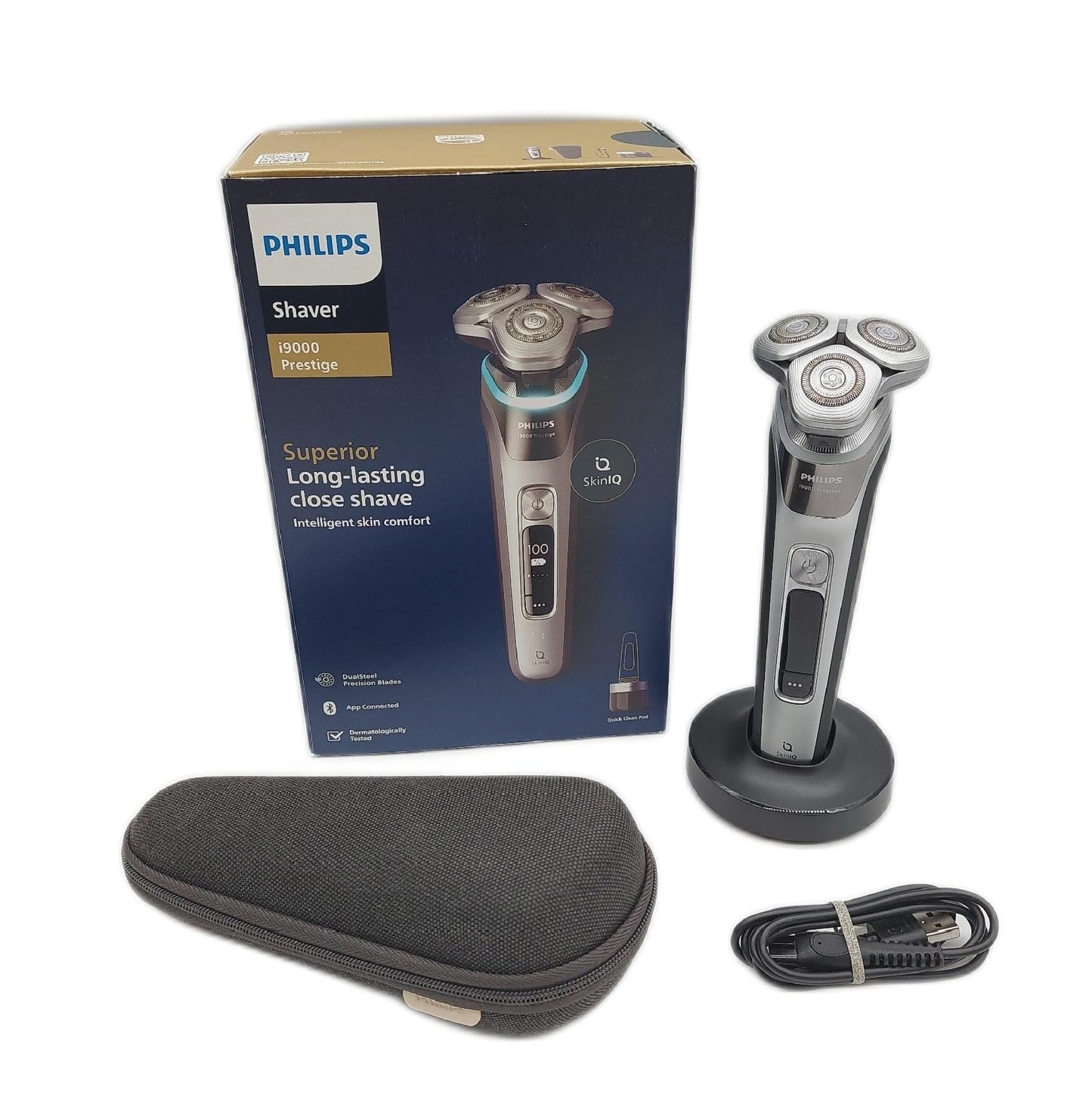 Philips Shaver i9000 Prestige Nass und Trockenrasierer ohne Reinigungsstation