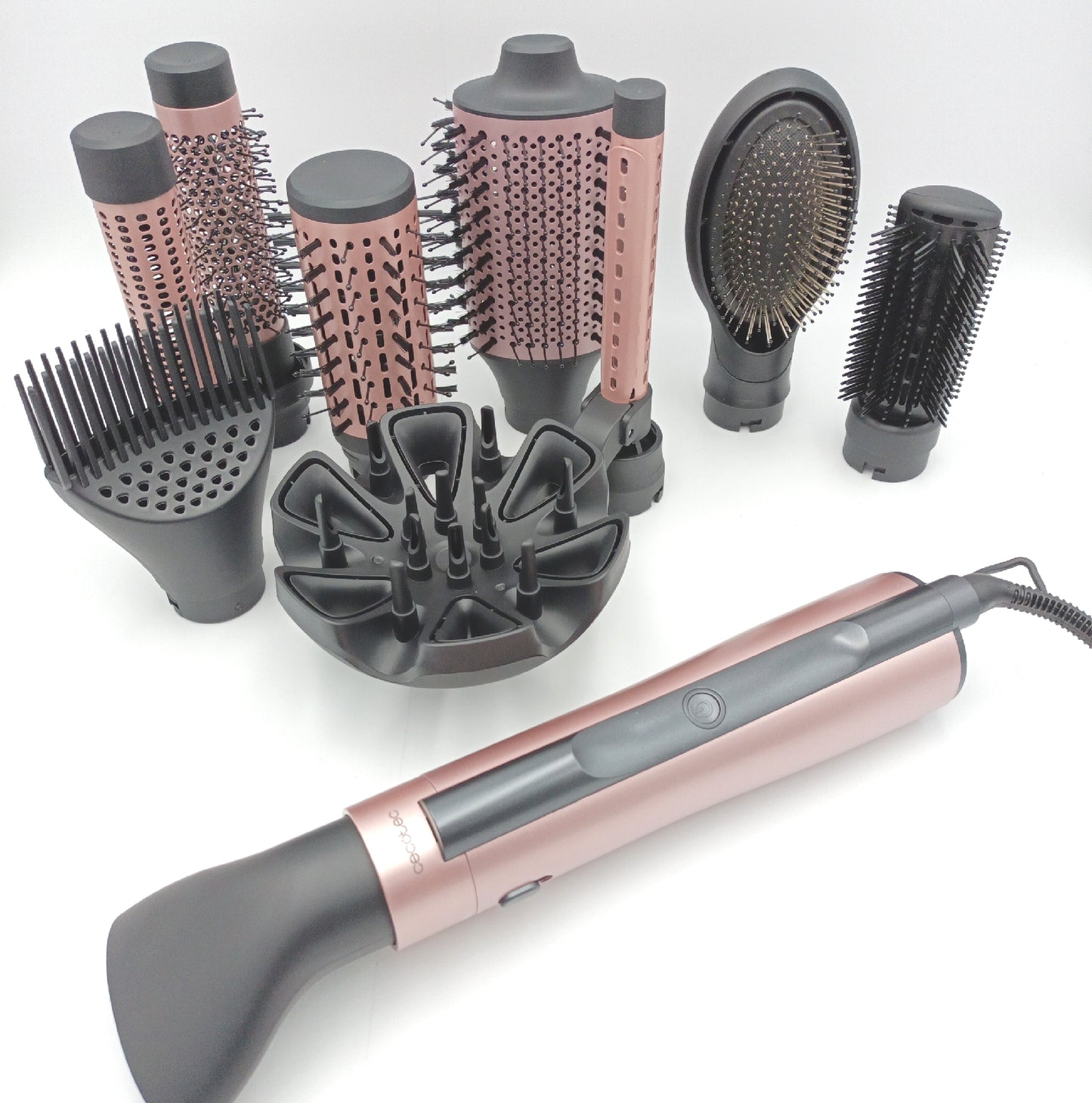 Cecotec Luftbürste 10 Zubehörteile CeramicCare 10in1 AirBrush. 1200 W Haartrockner
